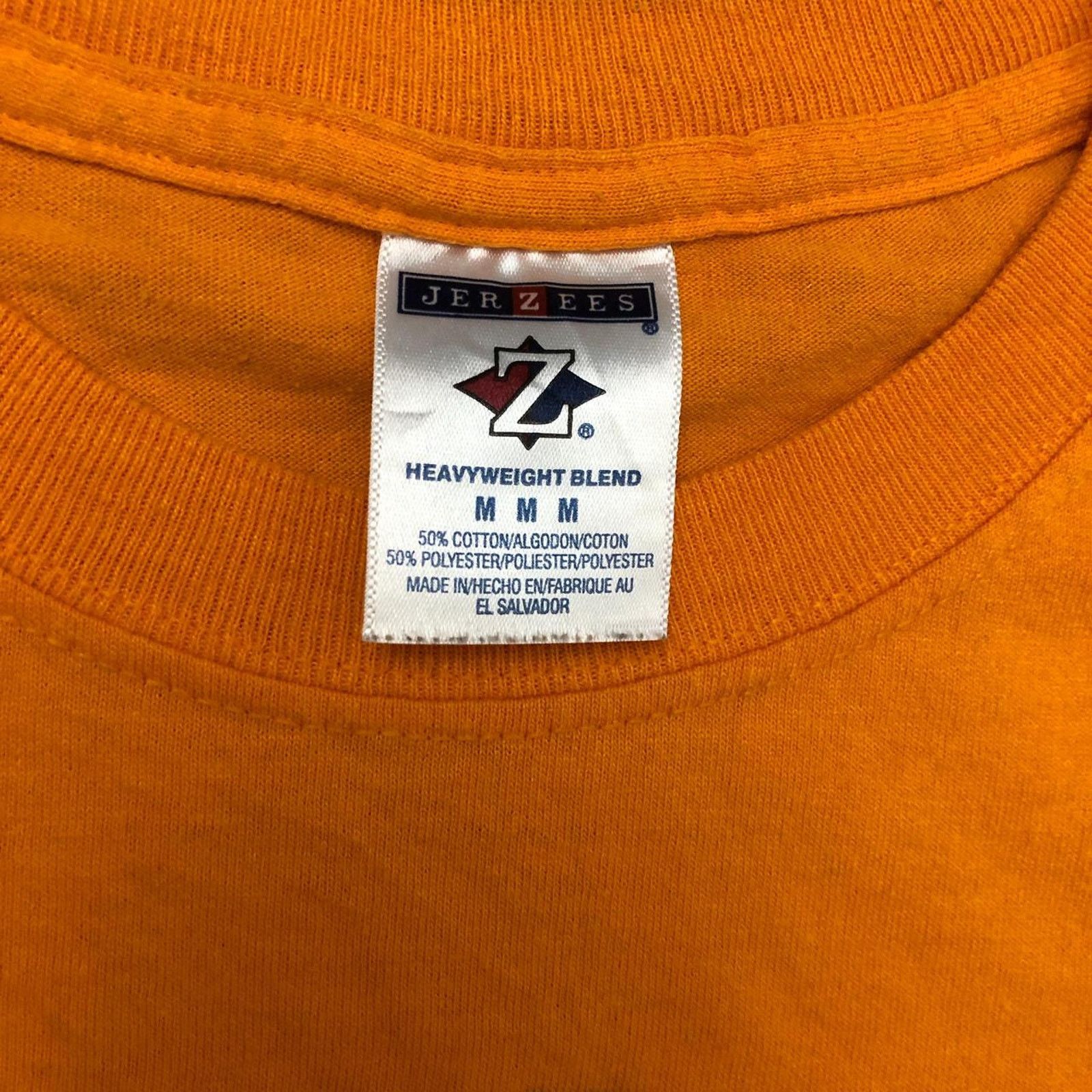 Jerzees Men’s ‘Orange Crush’ Soccer Graphic Tee Size US M / EU 48-50 / 2 - 4 Thumbnail