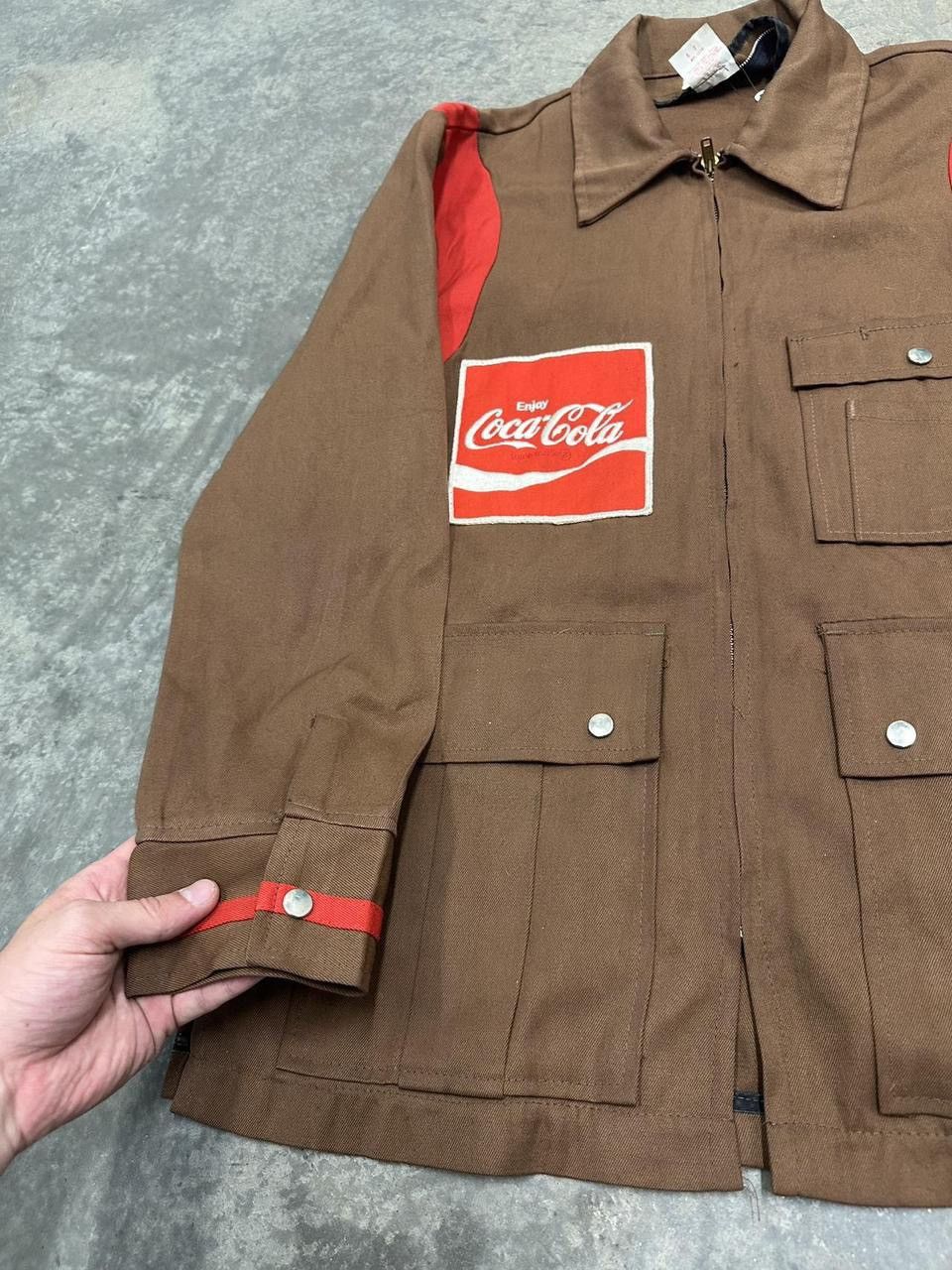 Coca Cola Vintage 70s Coca Cola Workwear Jacket Size Small Size US S / EU 44-46 / 1 - 2 Thumbnail