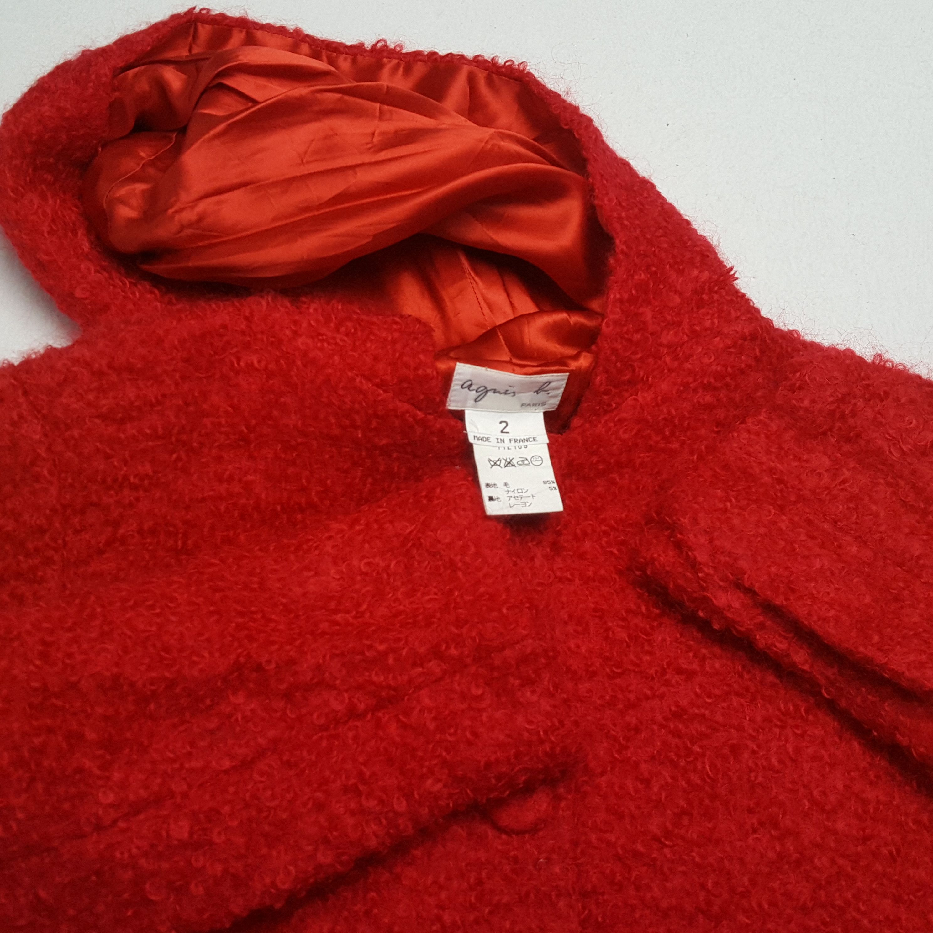 Designer × Vintage × agnes b. Vintage AGNES B. France Fashion Designer Hoodies Jacket Size S / US 4 / IT 40 - 9 Thumbnail