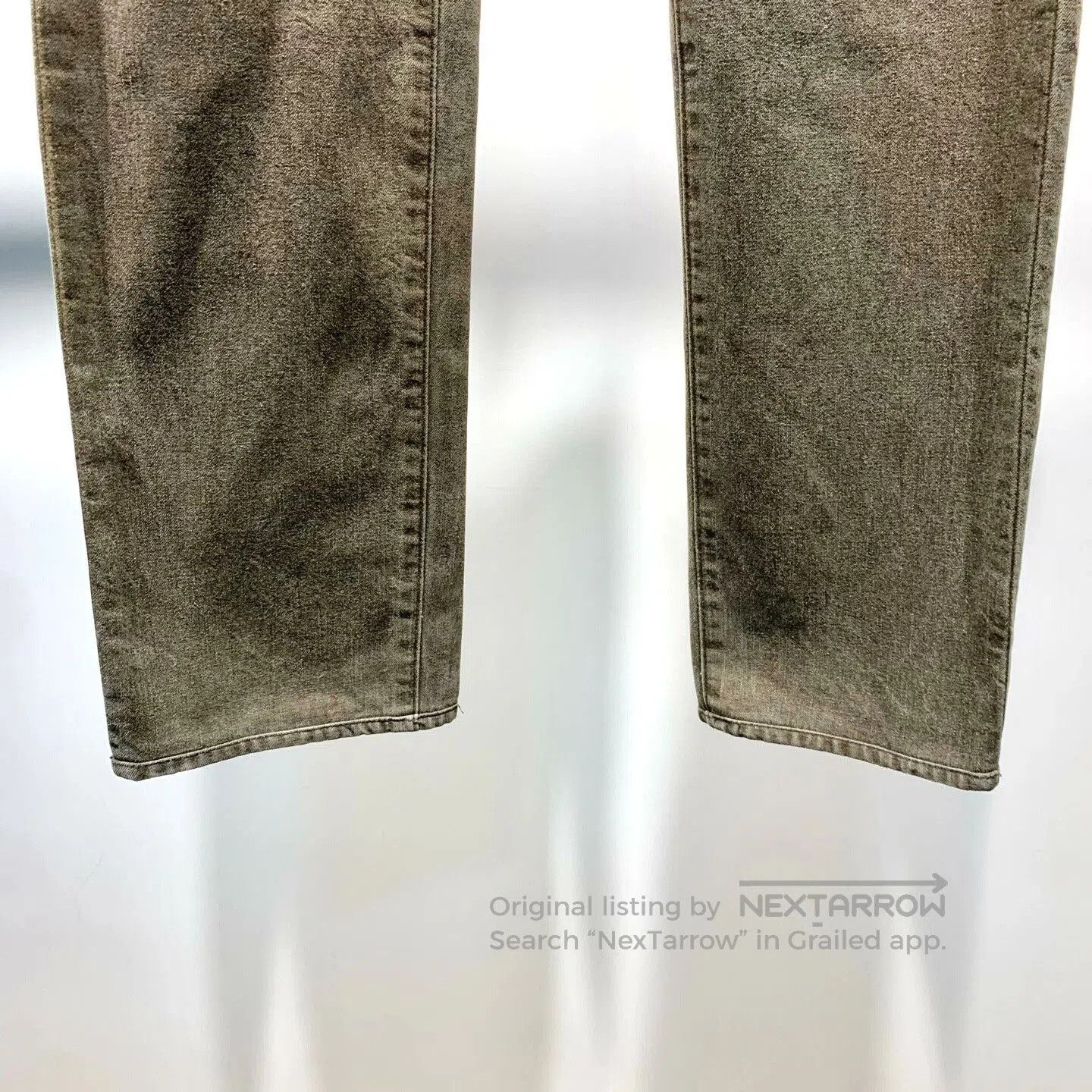 Dior Dior Brown Distressed Straight Denim Pants. Size US 32 / EU 48 - 4 Thumbnail