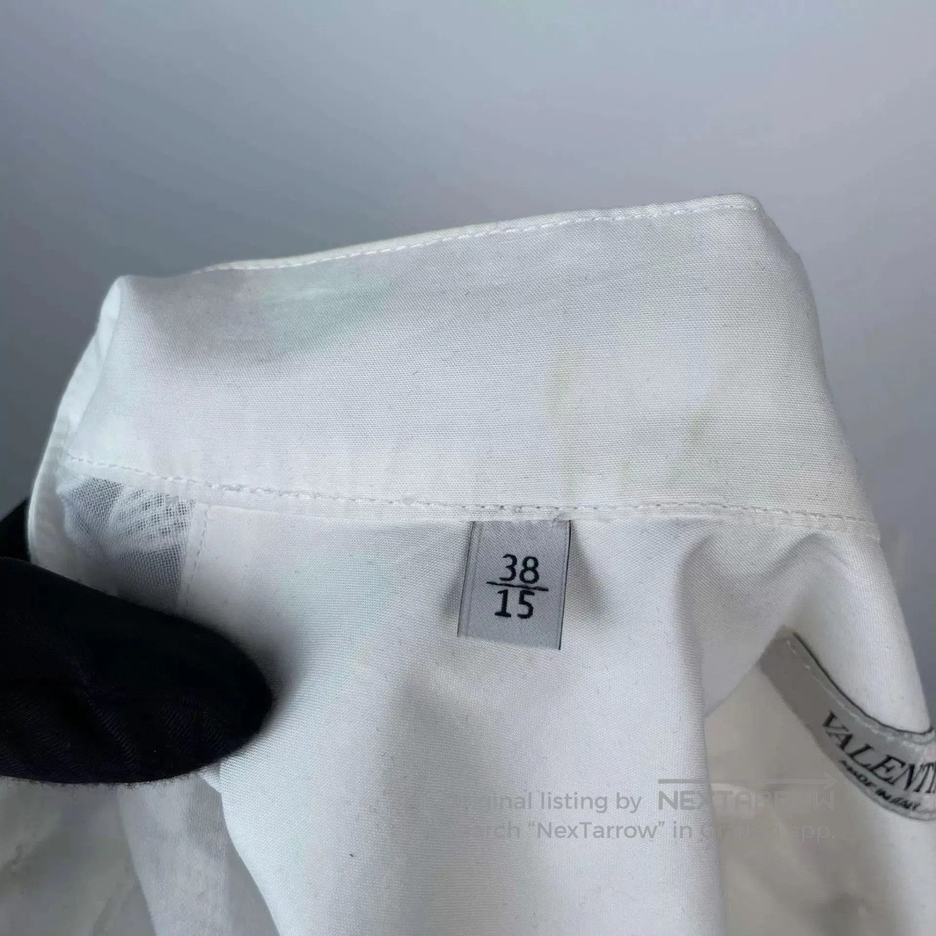 Valentino White Long Sleeve Lace Detail Button-Up Shirt. Size US S / EU 44-46 / 1 - 6 Thumbnail