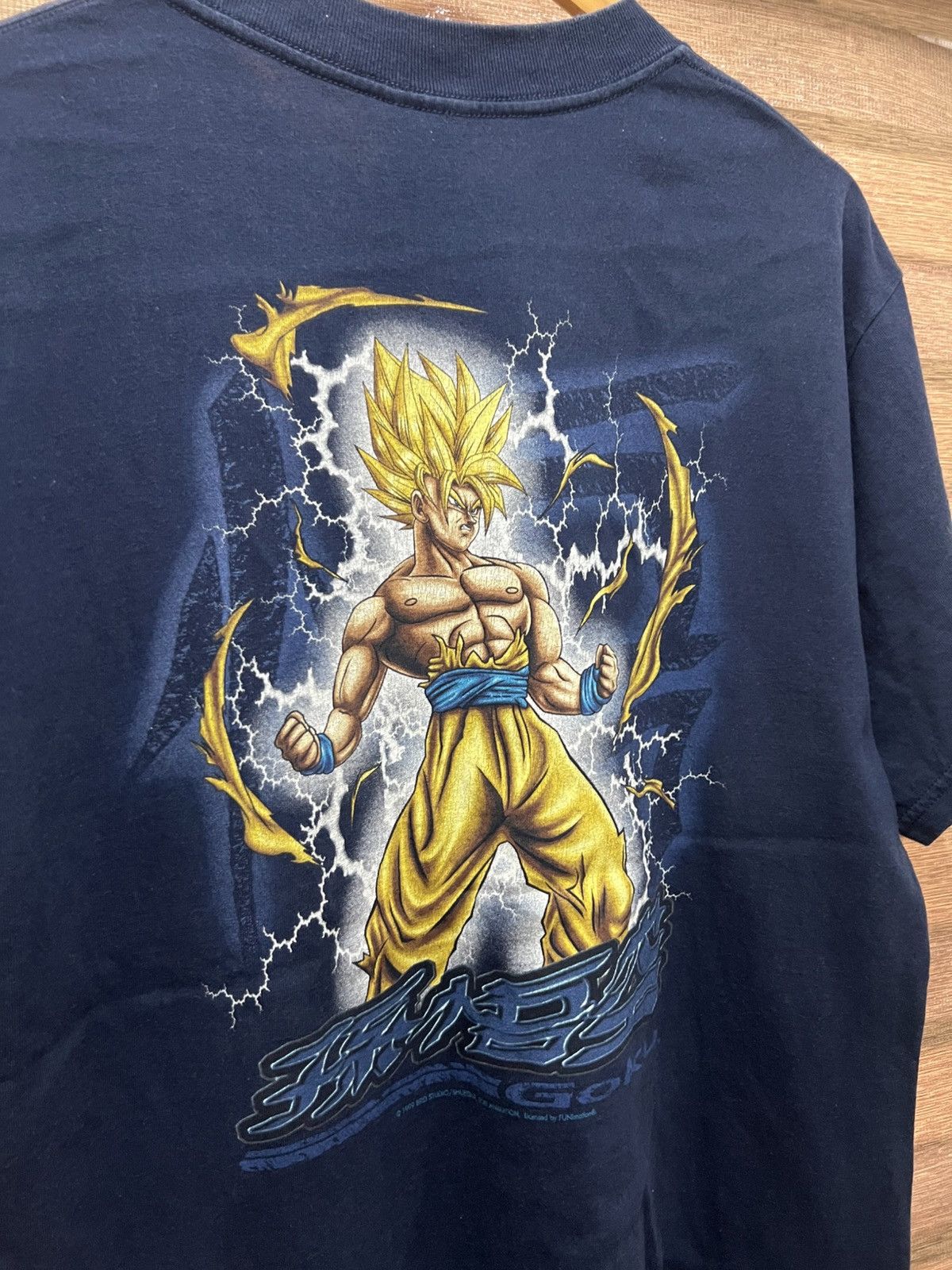 Vintage Vintage 90s Dragonball Z GOKU Supersaiyan Solo Anime Size US L / EU 52-54 / 3 - 5 Thumbnail