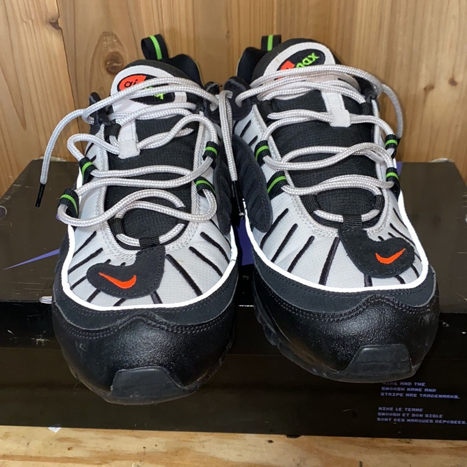 Nike 2019 Nike air max 98 highlighter Size US 9.5 / EU 42-43 - 6 Thumbnail