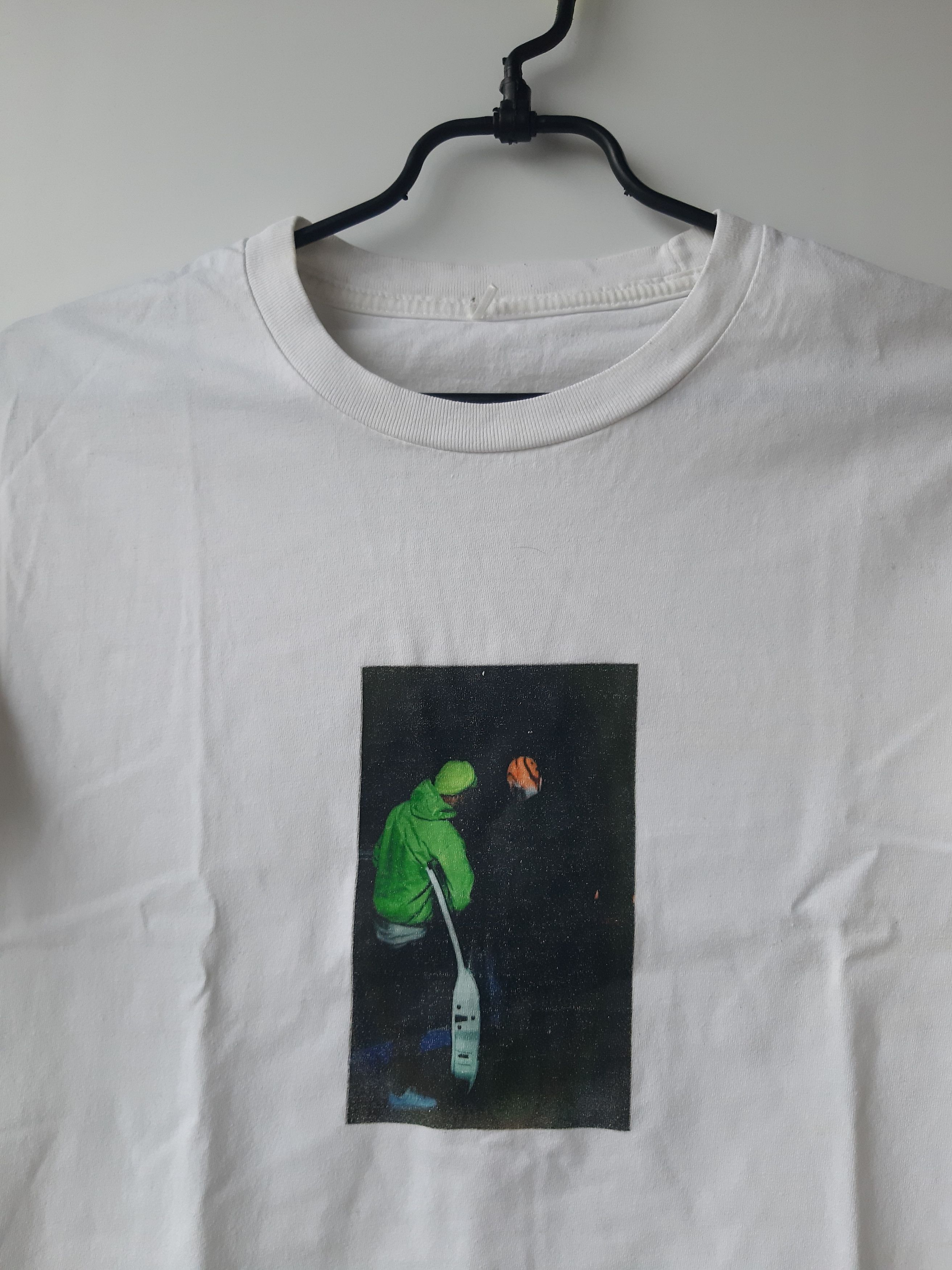 Travis Scott × Vintage Travis Scott Jackboys Shattered Glass Tee White Size US S / EU 44-46 / 1 - 2 Thumbnail