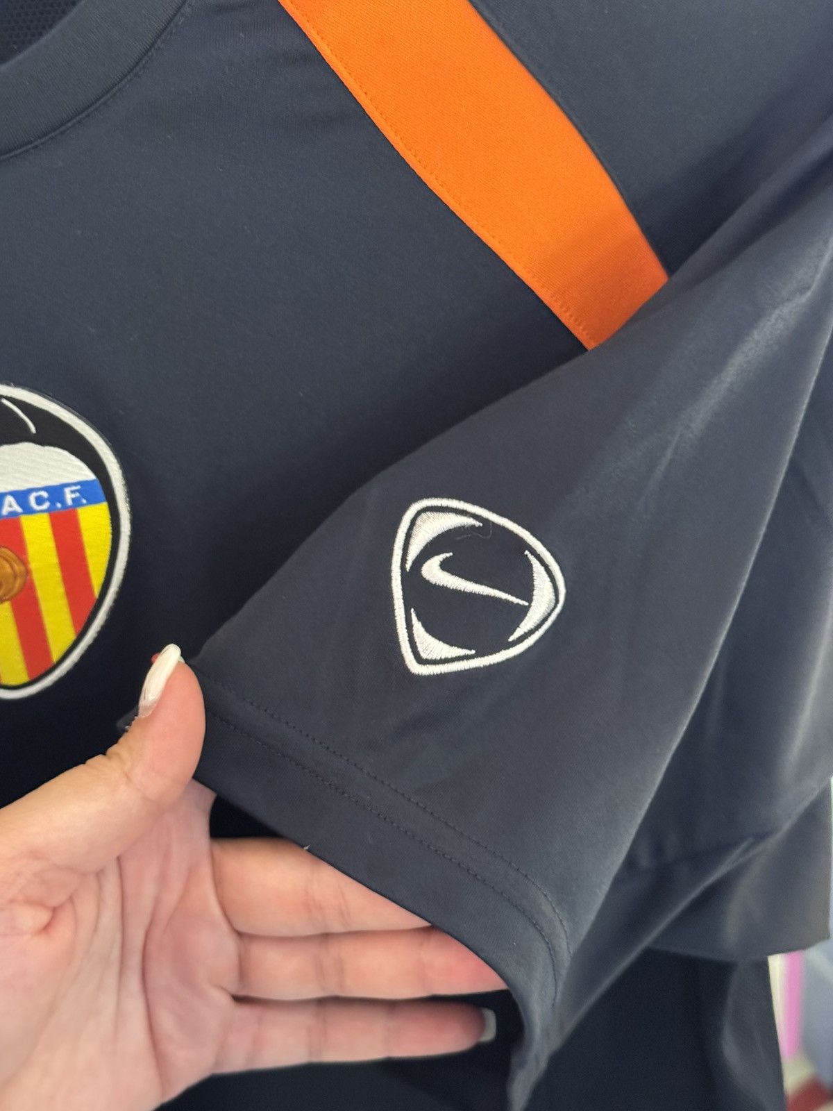 Nike Vintage Valencia CF 2005-06 Nike Total 90 Training Jersey Size US S / EU 44-46 / 1 - 3 Thumbnail
