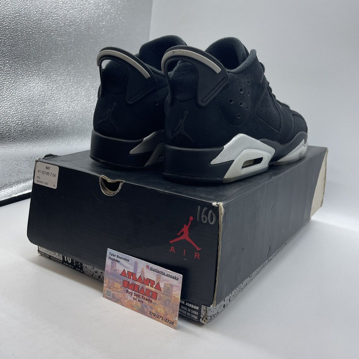 Jordan Brand Air Jordan 6 low chrome Size US 10 / EU 43 - 5 Thumbnail