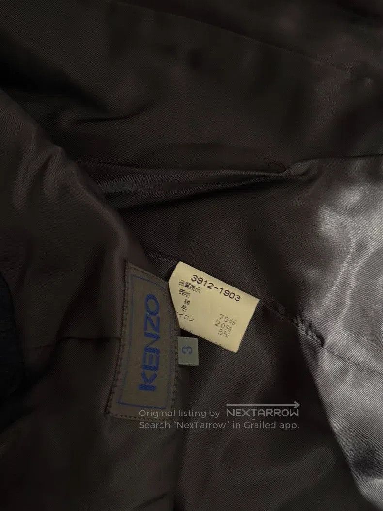 Kenzo Kenzo Men's blue velvet vest Size US L / EU 52-54 / 3 - 9 Thumbnail