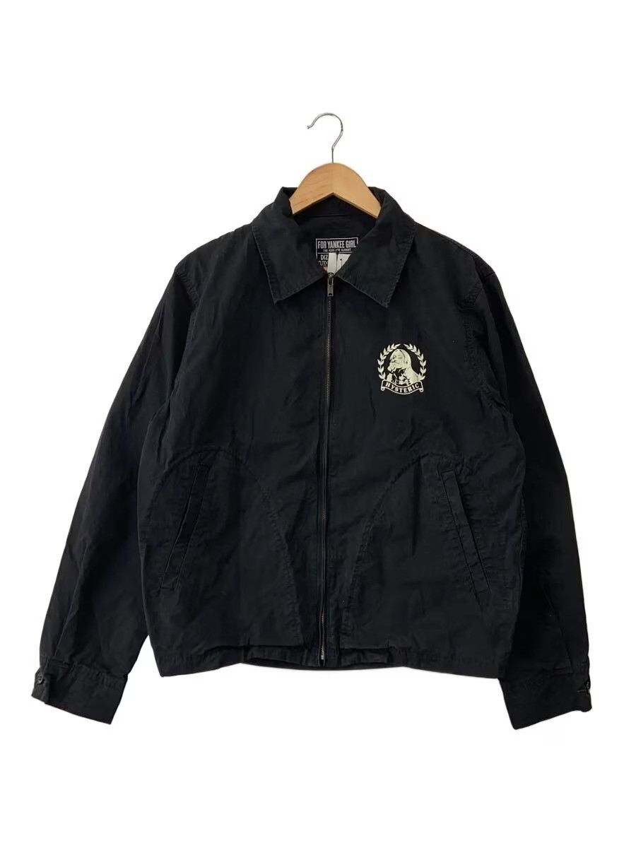 Hysteric Glamour Black Cat Bone Corduroy Zip Boxy Jacket | Grailed