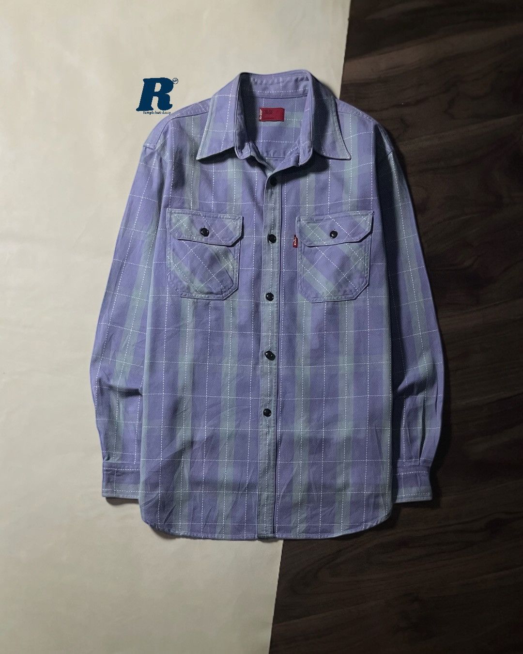 Levi's Heavy Flannel Shirt LEVIS Size M fit L Size US L / EU 52-54 / 3 - 1 Thumbnail