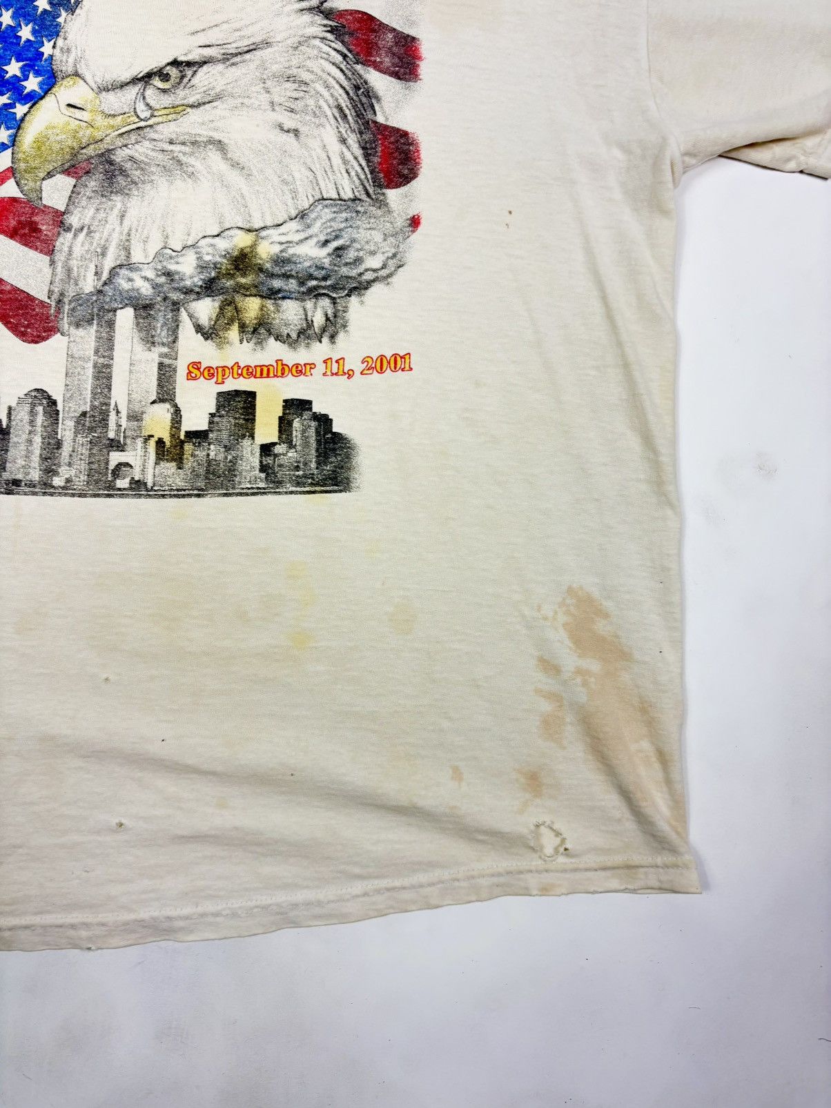 Unsound Rags × Vintage 2001 Twin Towers 9/11 Memorial Tees Bundle Controversial Size US XL / EU 56 / 4 - 4 Thumbnail