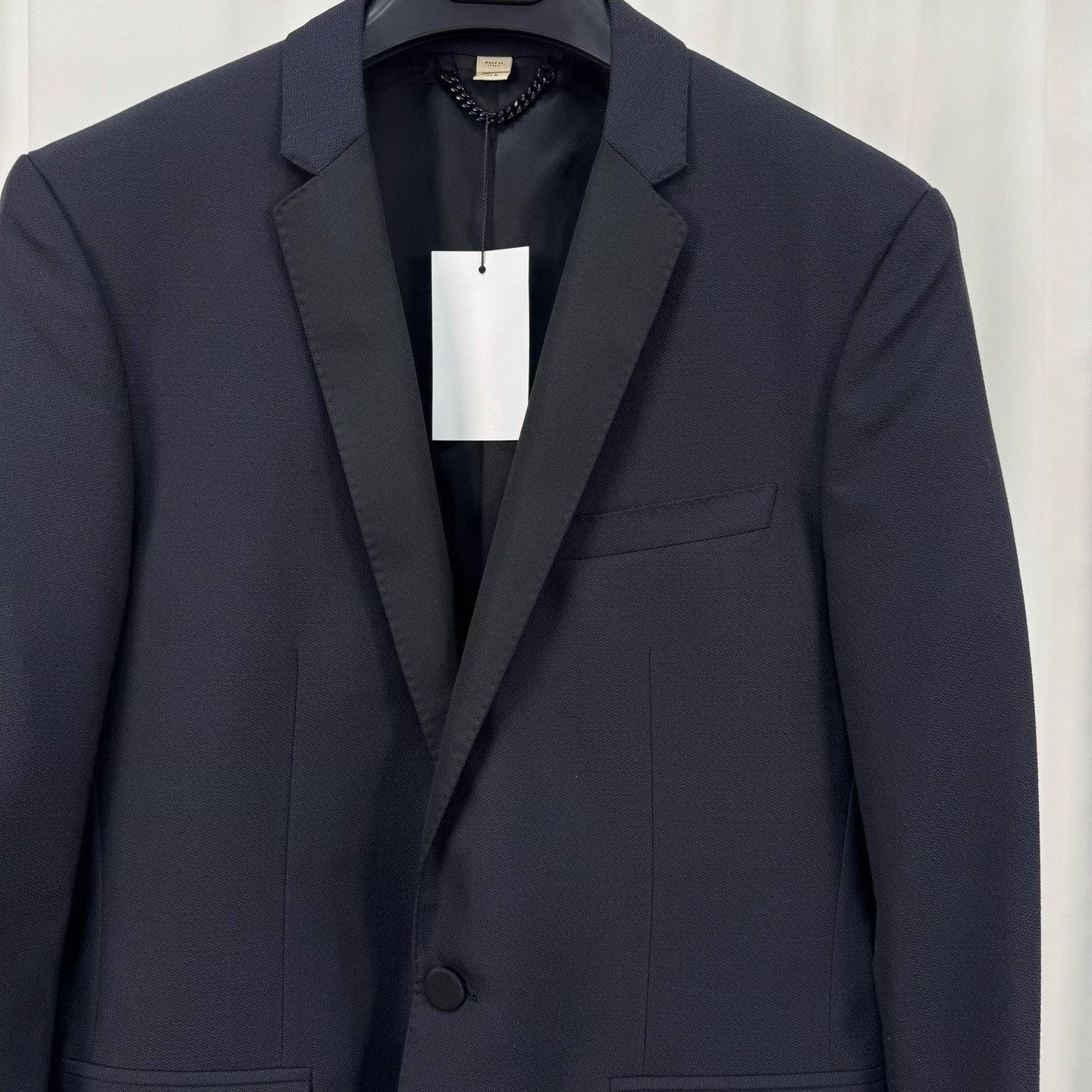 Burberry Burberry Navy Double-Breasted Wool Jacket Size US M / EU 48-50 / 2 - 3 Thumbnail
