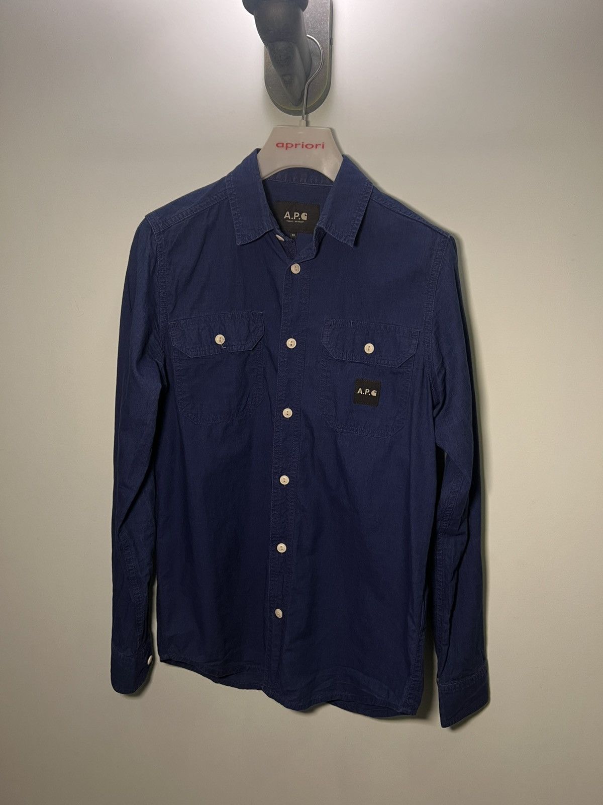 Carhartt offers🤝/Carhartt x APC Paris Shirt 🔥 Size US S / EU 44-46 / 1 - 1 Thumbnail