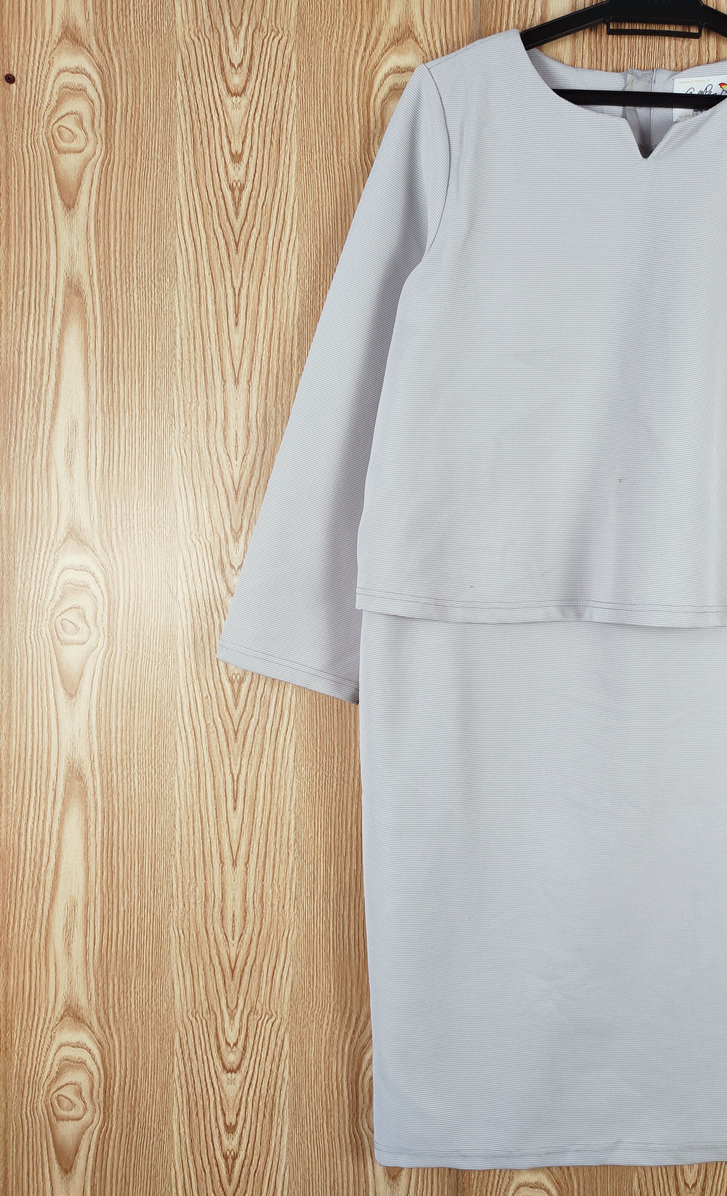 Japanese Brand × Vintage Super Vintage 💥 Arnold Palmer Gray Midi Dresses Size S / US 4 / IT 40 - 3 Thumbnail