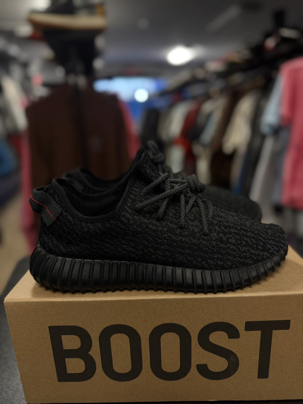 Adidas × Yeezy Yeezy 350 OG Original Pirate Black Size 10 (BB5350) Size US 10 / EU 43 - 1 Thumbnail