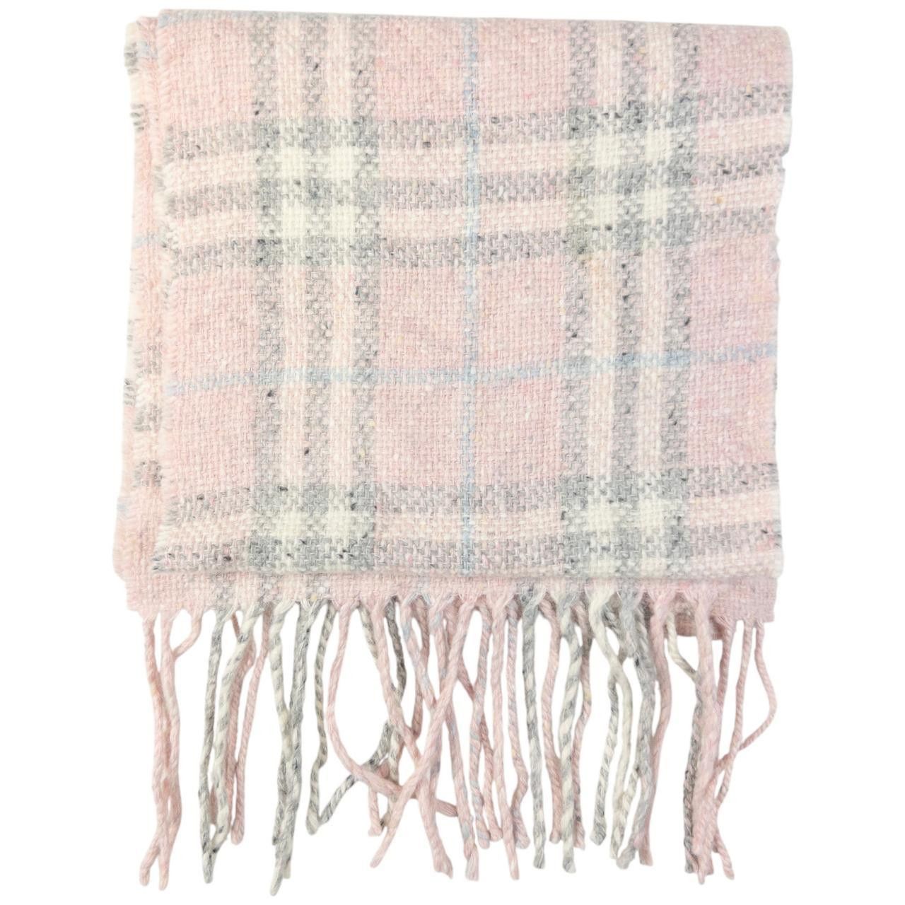 Burberry Vintage Burberry Nova Check Tassel Scarf Size ONE SIZE - 3 Thumbnail