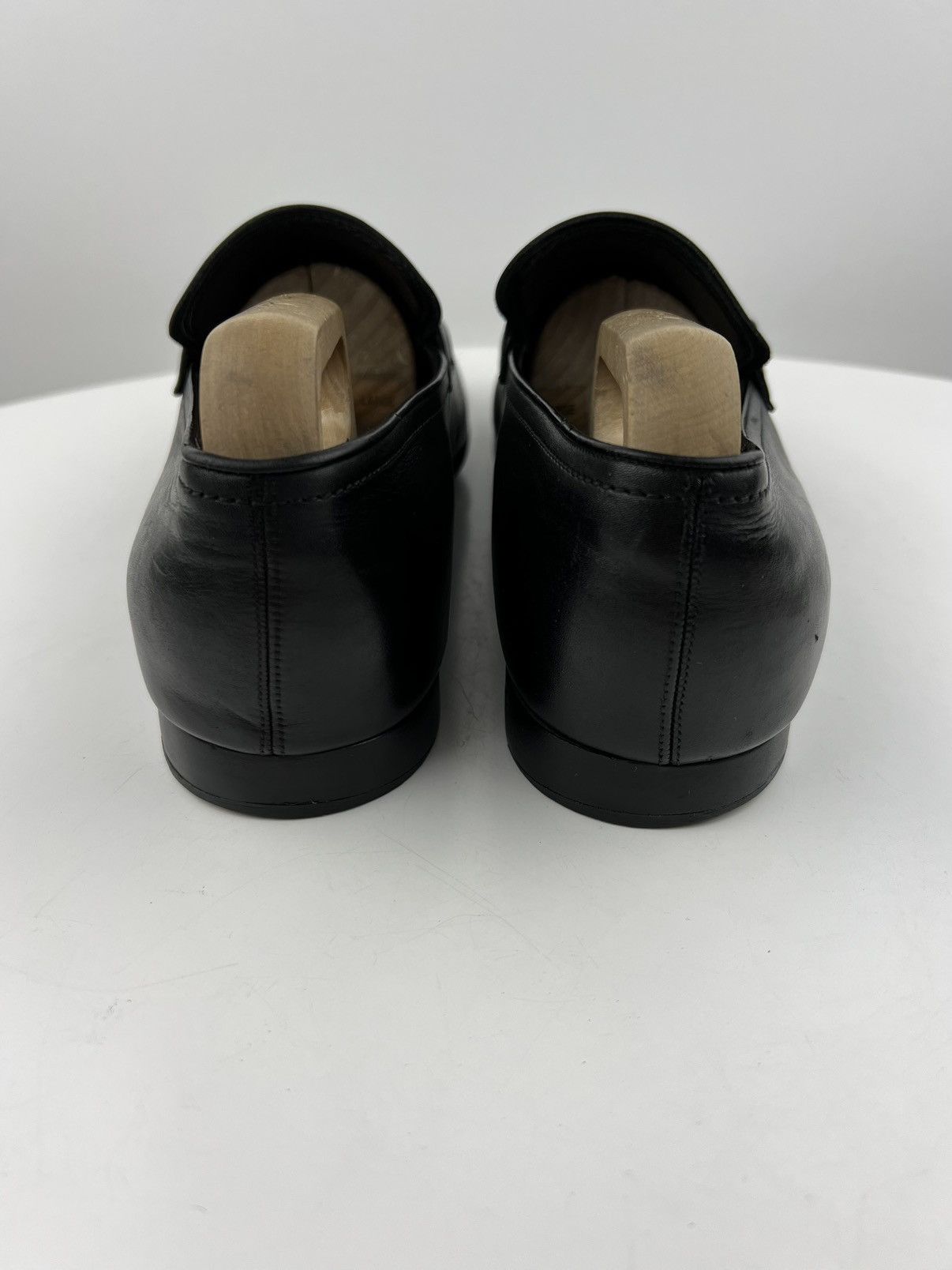Gucci GUCCI Loafers Leather Shoes HORSEBIT Black Men’s Size US 9 / EU 42 - 9 Thumbnail