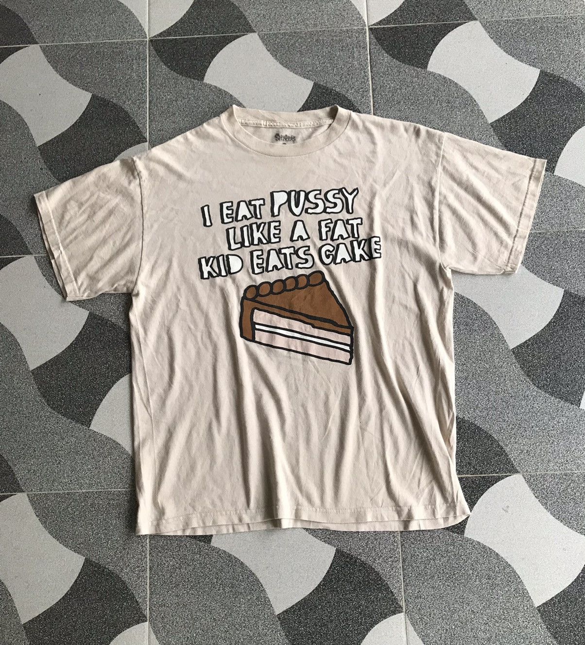 Vintage Made In USA Spencers Word Tshirt Size US L / EU 52-54 / 3 - 1 Thumbnail