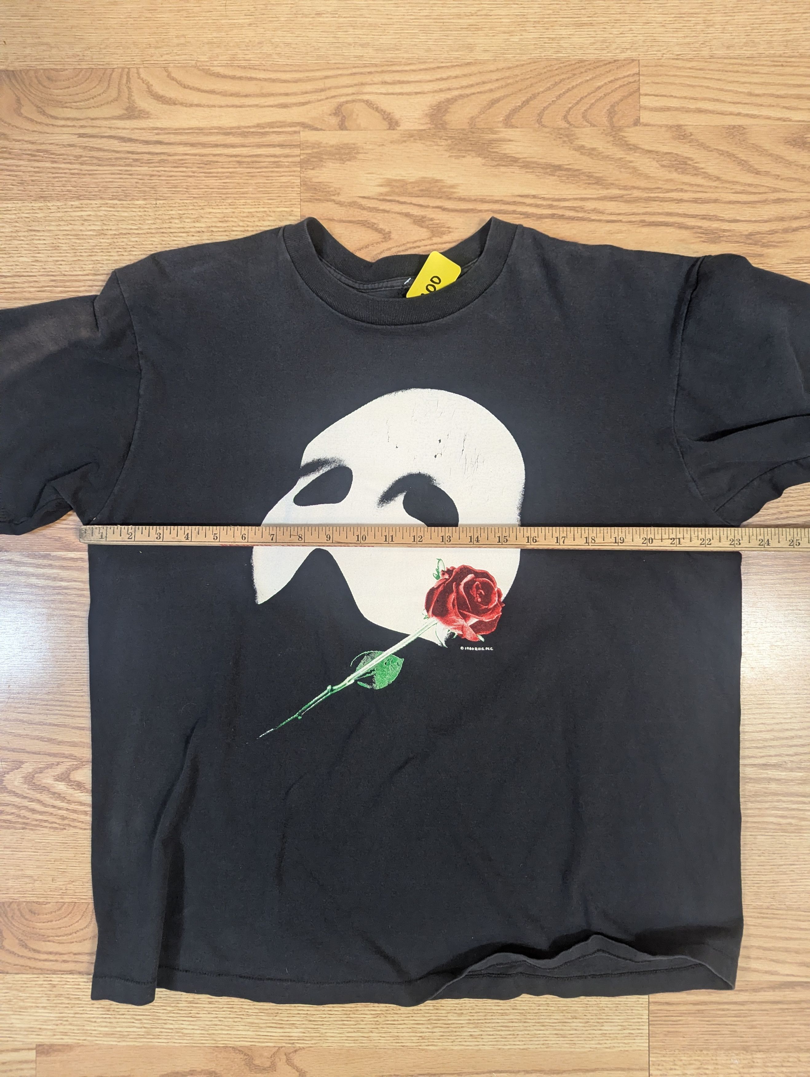 Vintage Vintage 80s Phantom of the Opera Graphic T-Shirt (Kanye) Size US XL / EU 56 / 4 - 7 Thumbnail