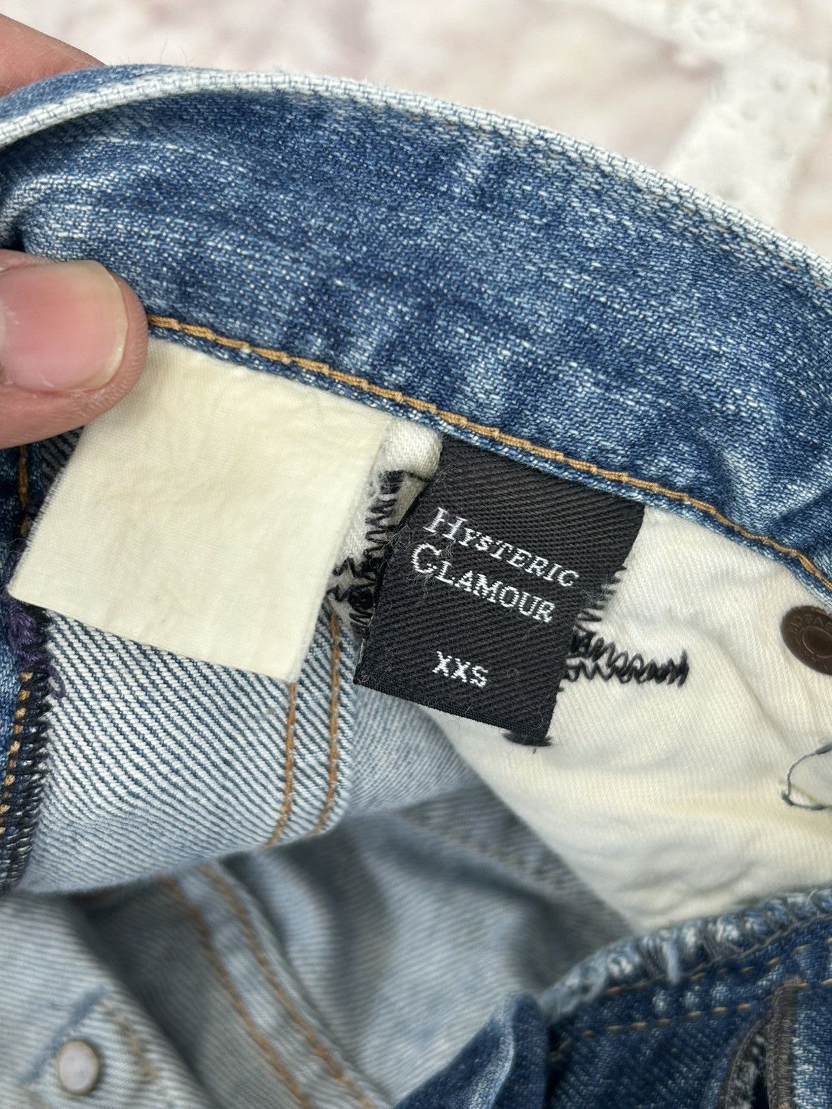 Hysteric Glamour Hysterics Japan X Ramones Lyrics Denim Size US 27 - 14 Thumbnail