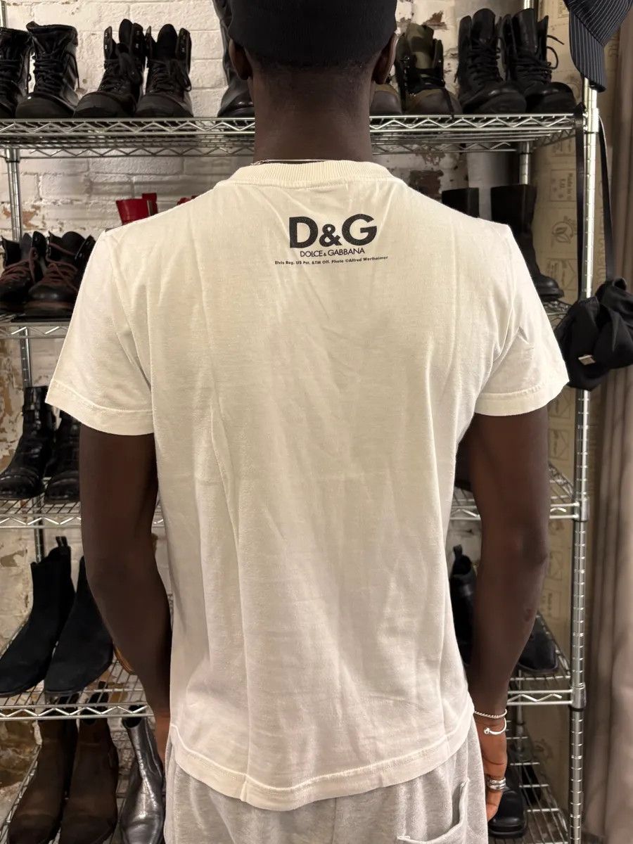 Dolce & Gabbana 2000s Dolce & Gabbana Grey & White Young Men T-Shirt Size US S / EU 44-46 / 1 - 3 Thumbnail