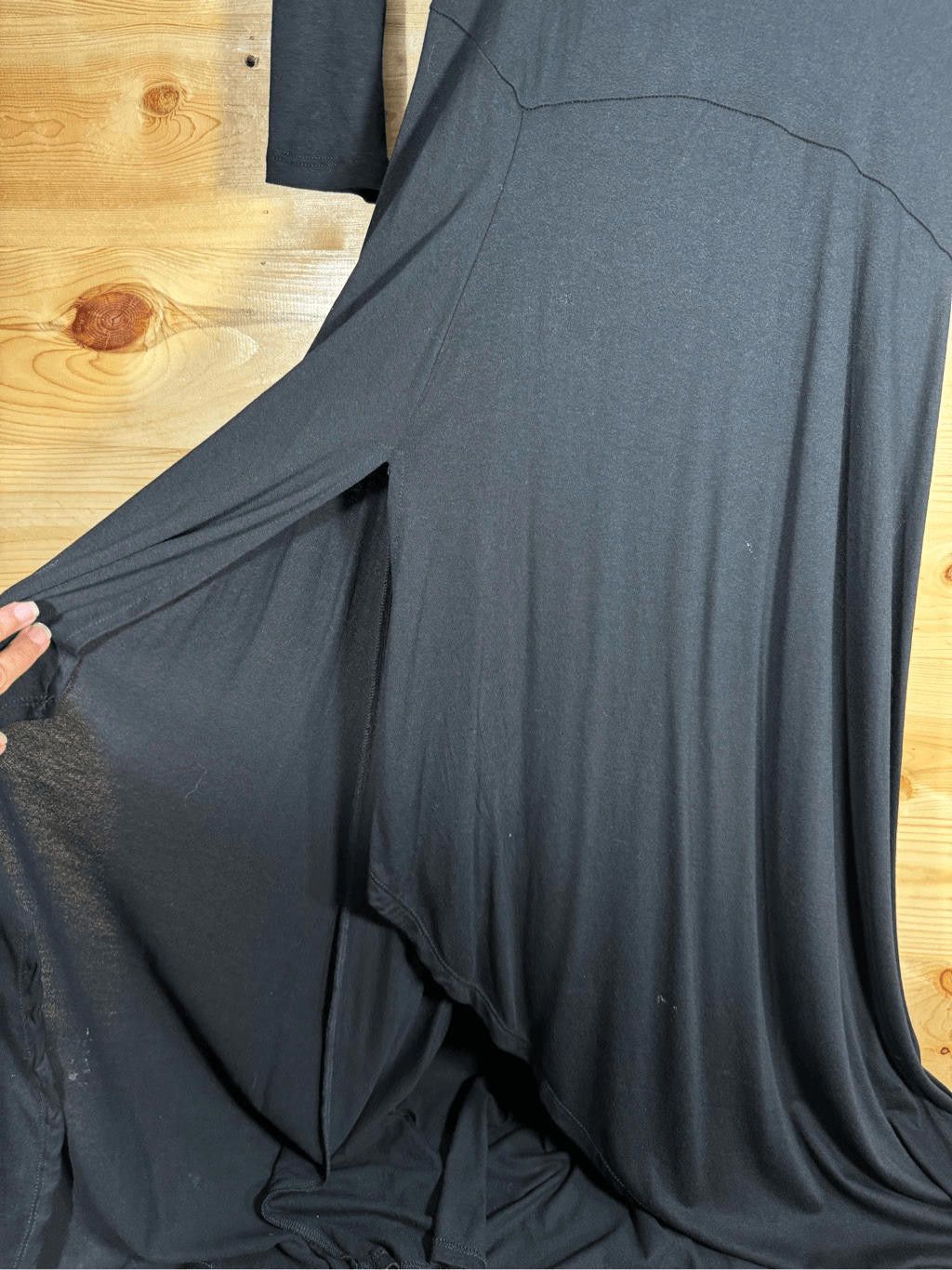 Designer Free People FP Beach Women's Size XS Black Maxi Dress Size XS / US 0-2 / IT 36-38 - 3 Thumbnail