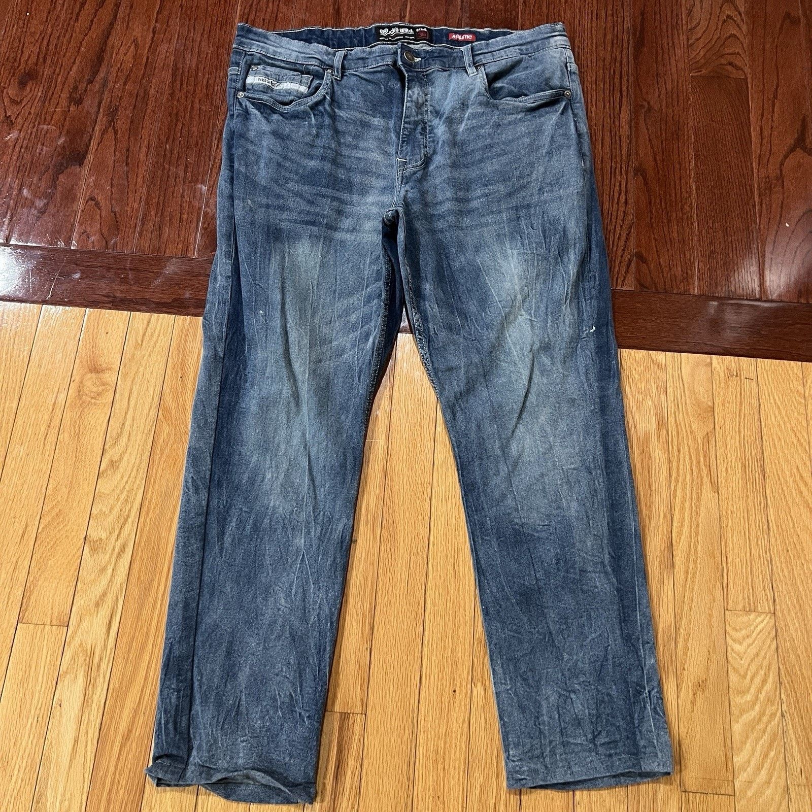 Ecko Unltd. VTG Ecko Unltd Jeans Mens 36x28 Blue Straight Baggy Denim Size US 36 / EU 52 - 1 Thumbnail
