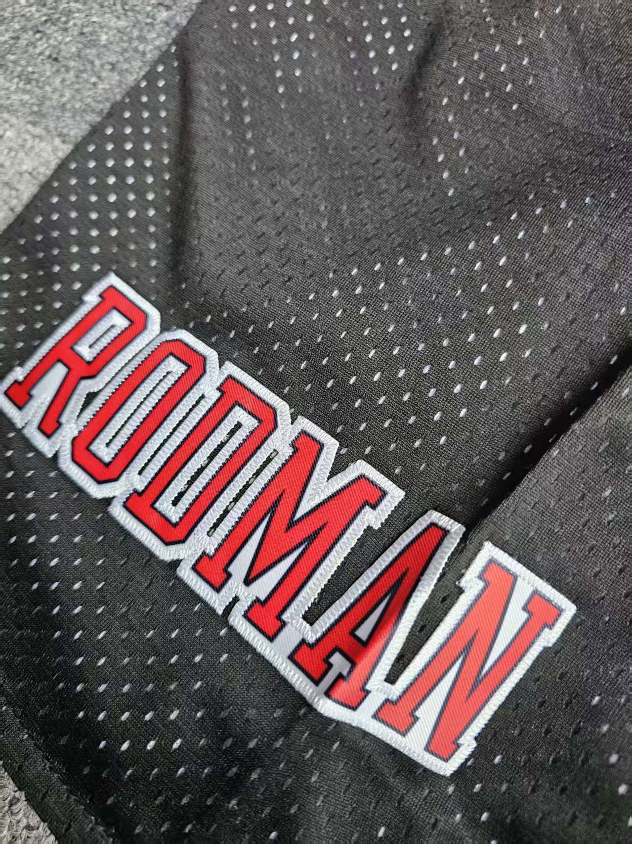 NBA Bulls #91 Dennis Rodman Short With Pocket Large Size Size US 36 / EU 52 - 4 Thumbnail