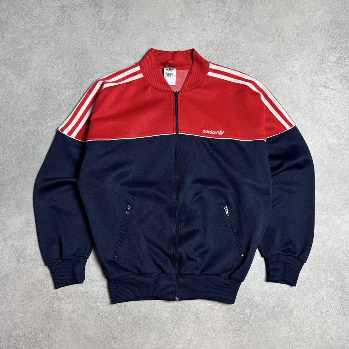 Adidas 1990s Adidas Vintage Template Football Soccer Track Jacket Size US M / EU 48-50 / 2 - 1 Thumbnail