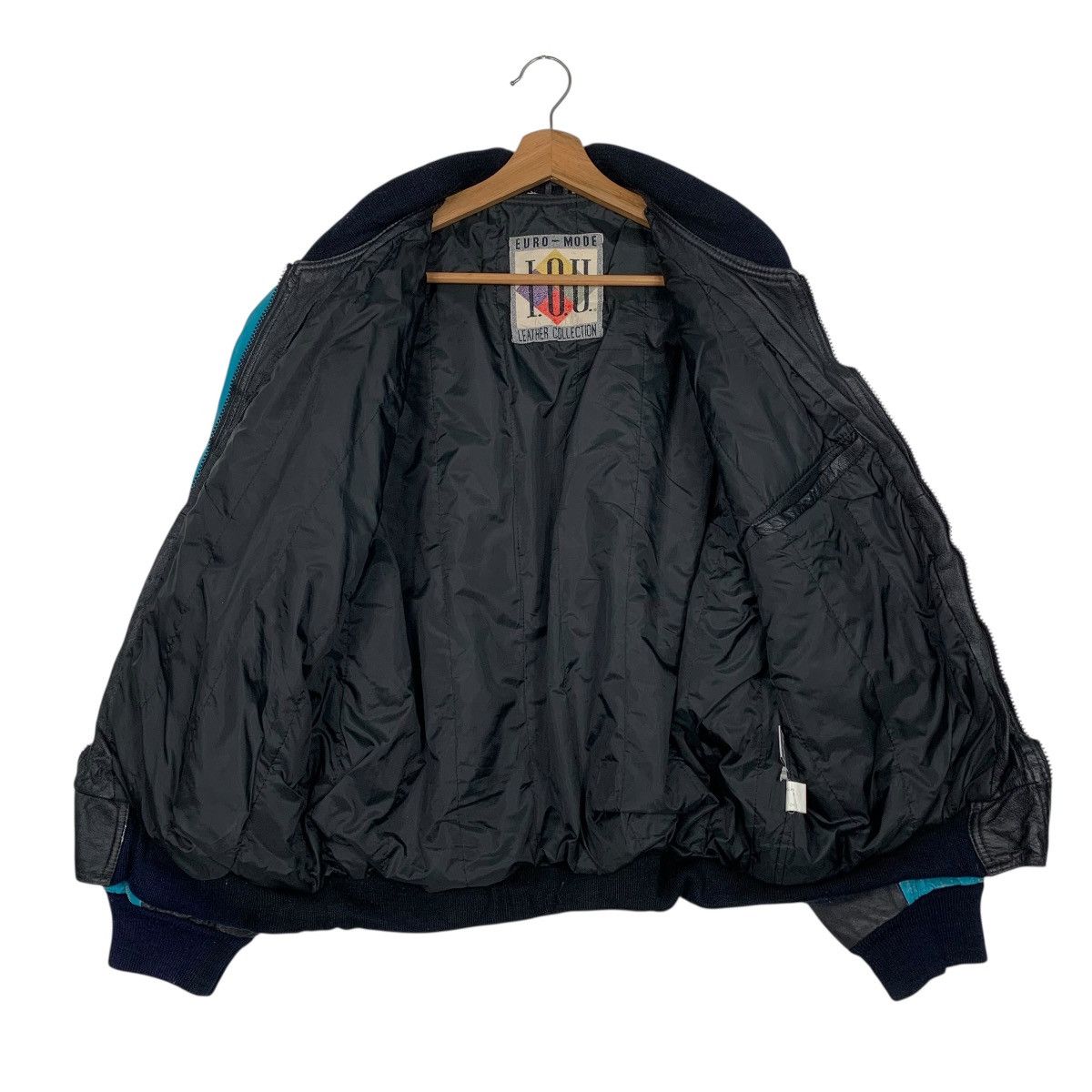 Other Euro Mode IOU Leather Jacket Size US M / EU 48-50 / 2 - 11 Thumbnail