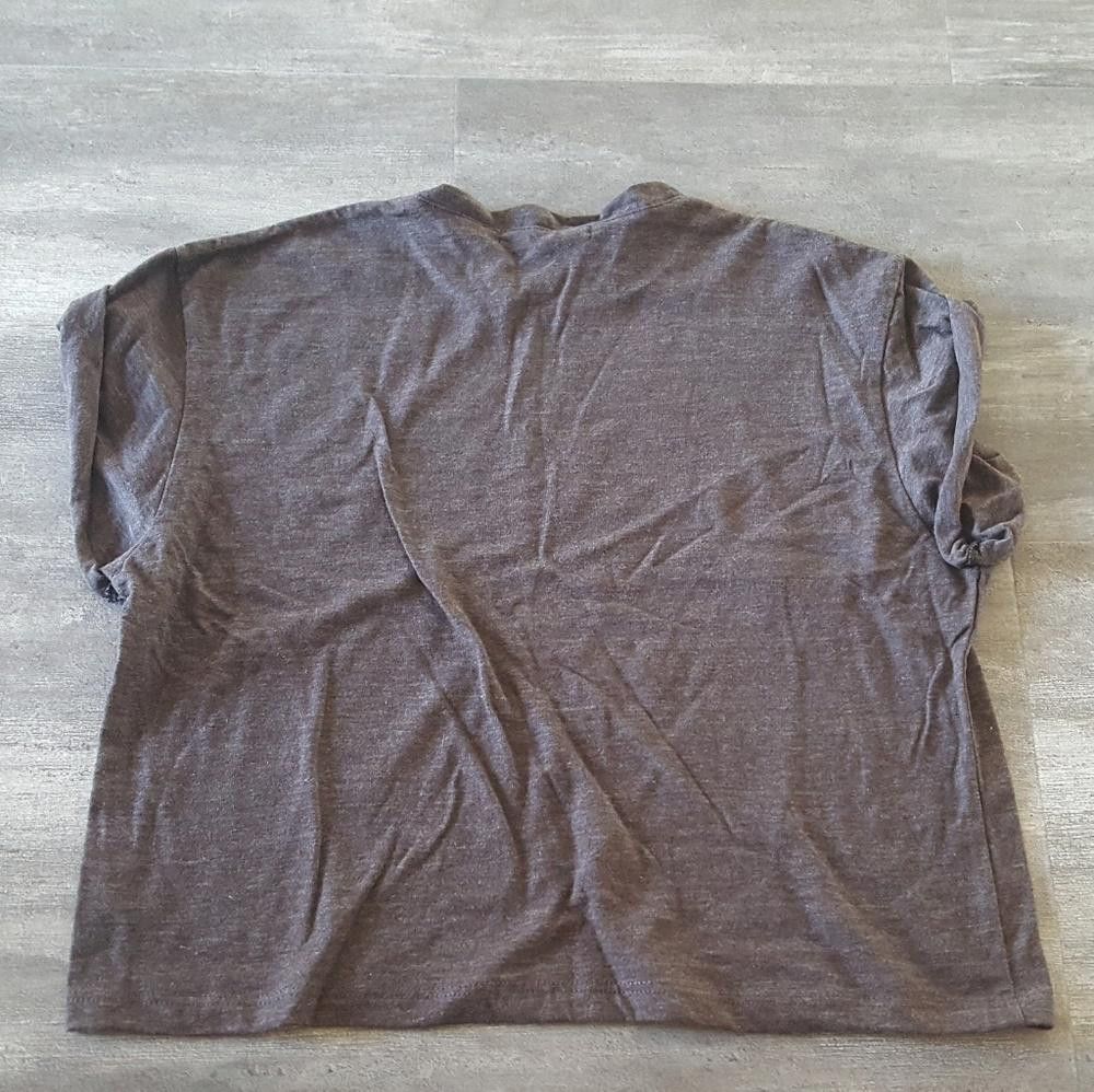 Designer Chocolate Melville Folded Short Sleeve Size ONE SIZE - 2 Thumbnail