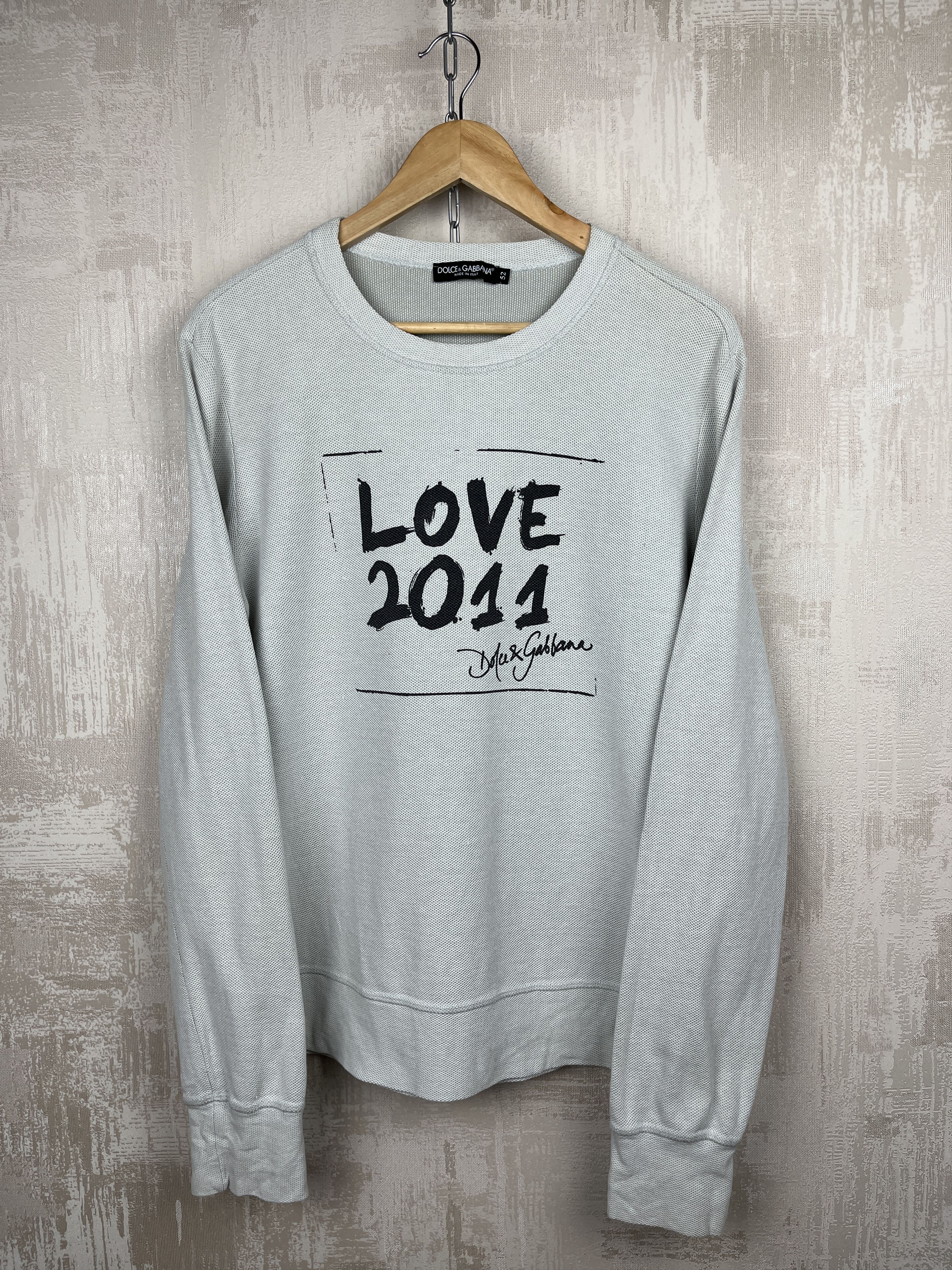 Dolce & Gabbana Dolce & Gabbana Love 2011 Vintage Sweatshirt Size US L / EU 52-54 / 3 - 7 Thumbnail