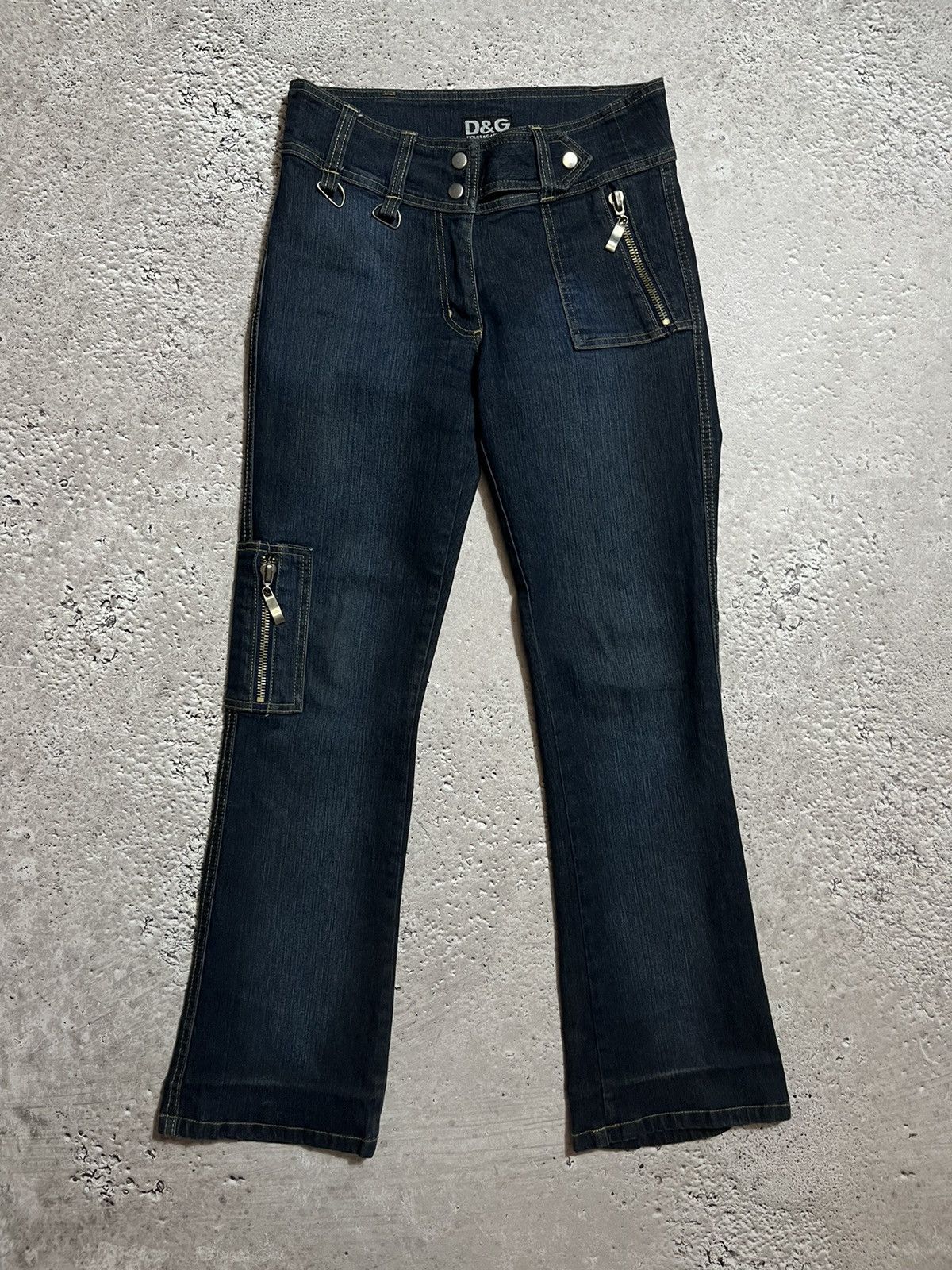 Japanese Brand × Vintage Vintage Dolce & Gabanna Woman’s Avant Garde Jeans Pants Size 28" / US 6 / IT 42 - 1 Thumbnail