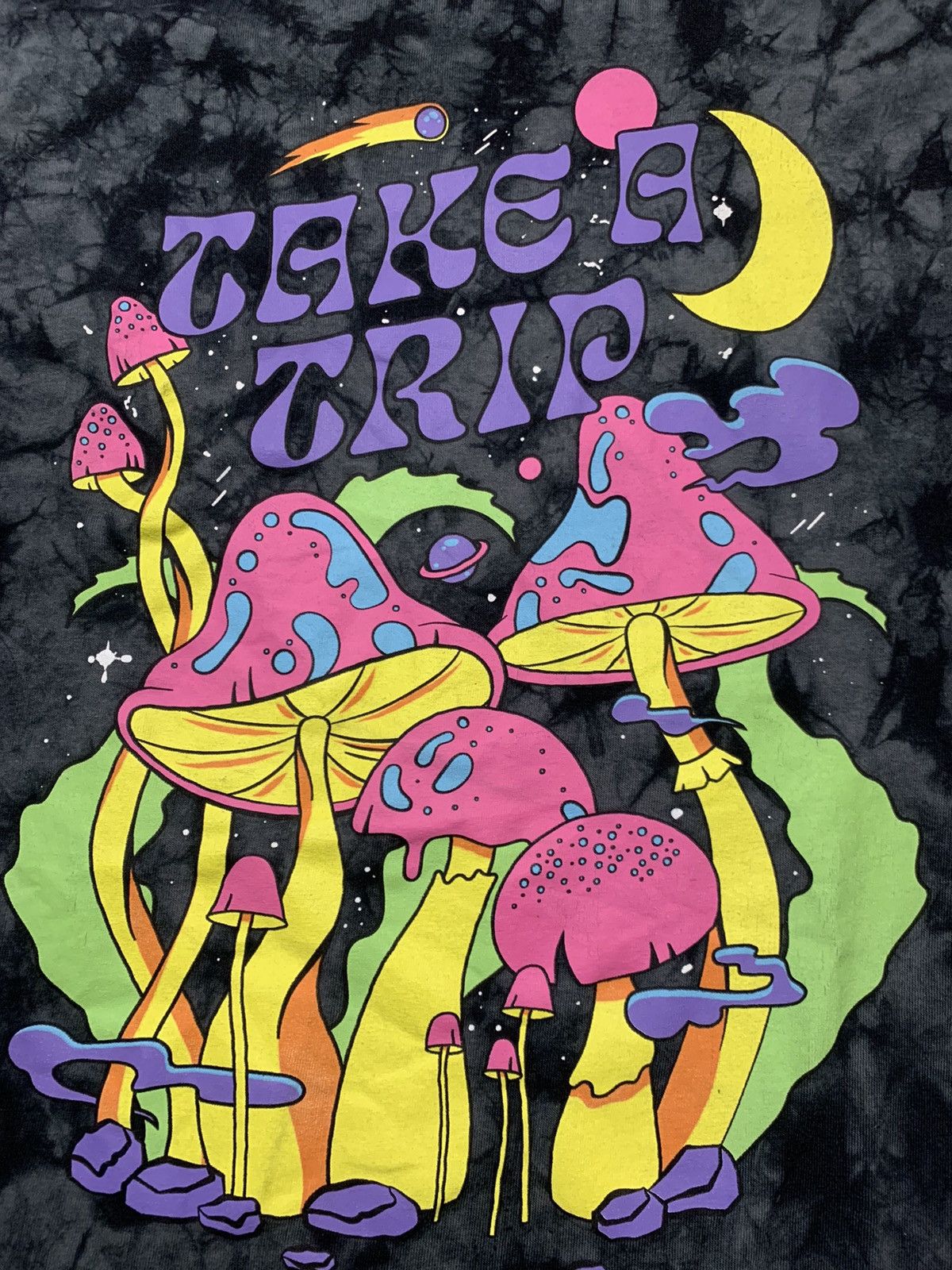 A.LAB ALAB Take A Trip Mushrooms Multicolor T-Shirt Size US M / EU 48-50 / 2 - 5 Thumbnail