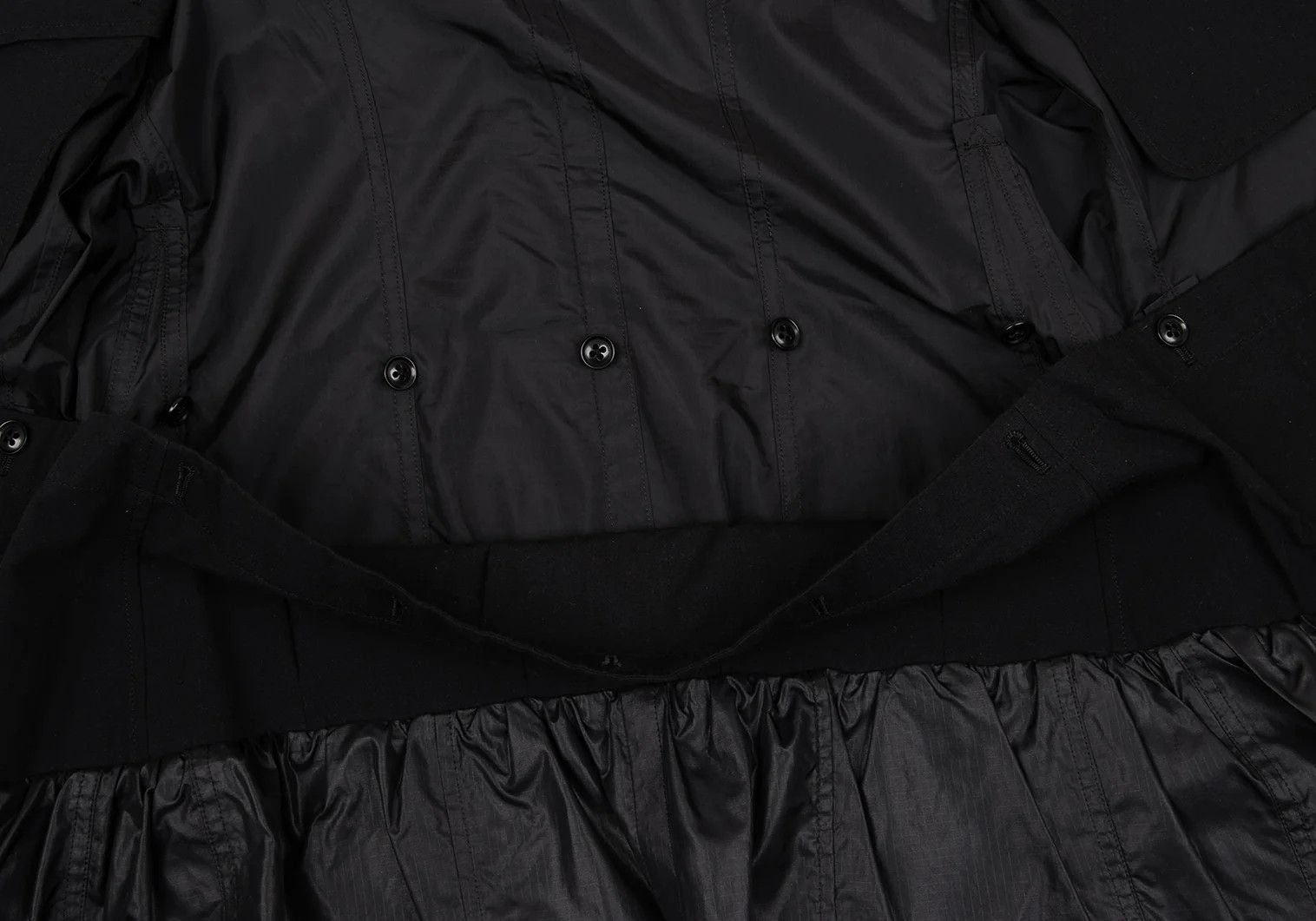 Yohji Yamamoto Yohji Yamamoto Ripstop Nylon Lapel Jacket Size US M / EU 48-50 / 2 - 14 Thumbnail