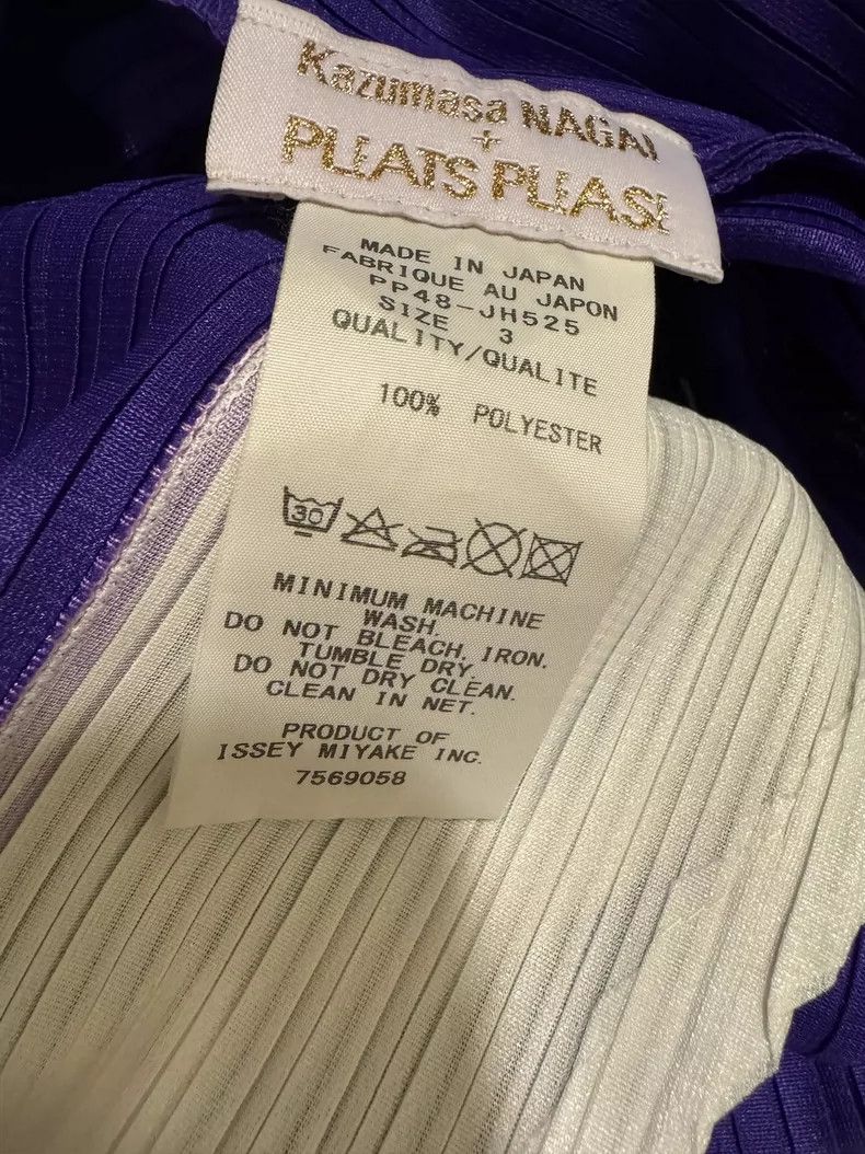 Issey Miyake Issey Miyake size:3 Blue and white dress Size M / US 6-8 / IT 42-44 - 7 Thumbnail