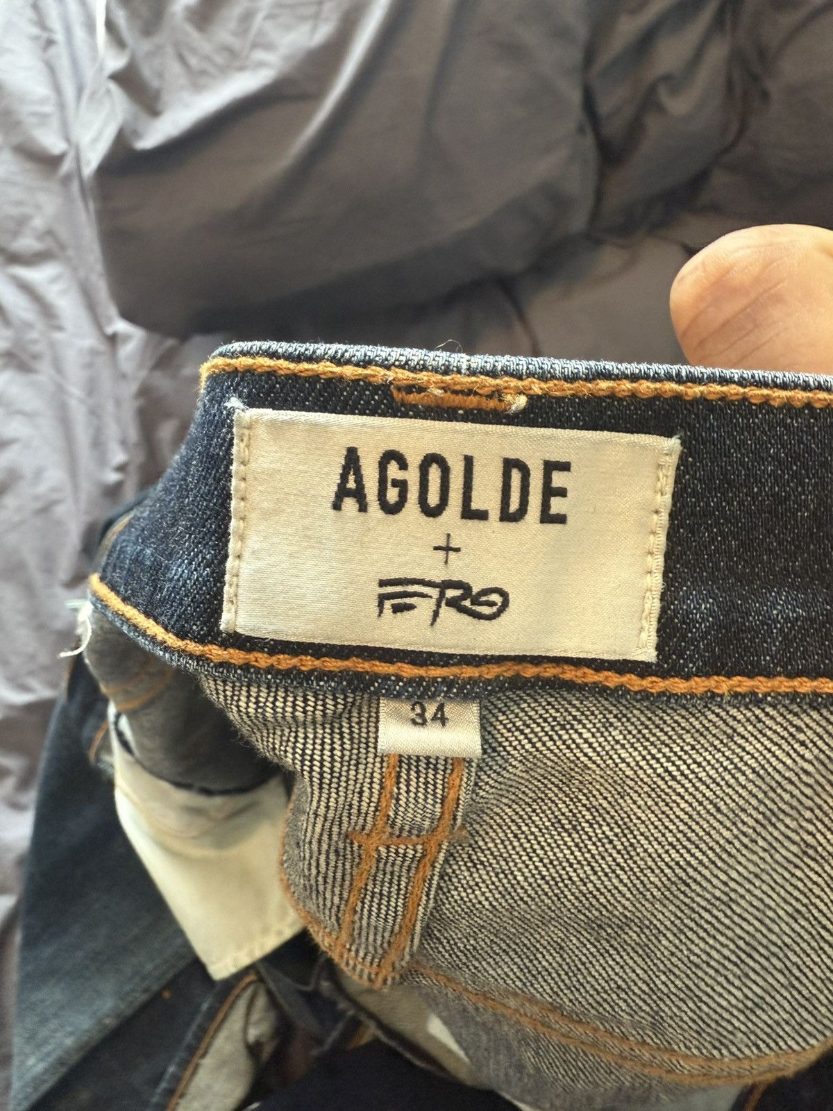 Agolde Agolde x ASAP Ferg - Size 34 Size US 34 / EU 50 - 2 Thumbnail