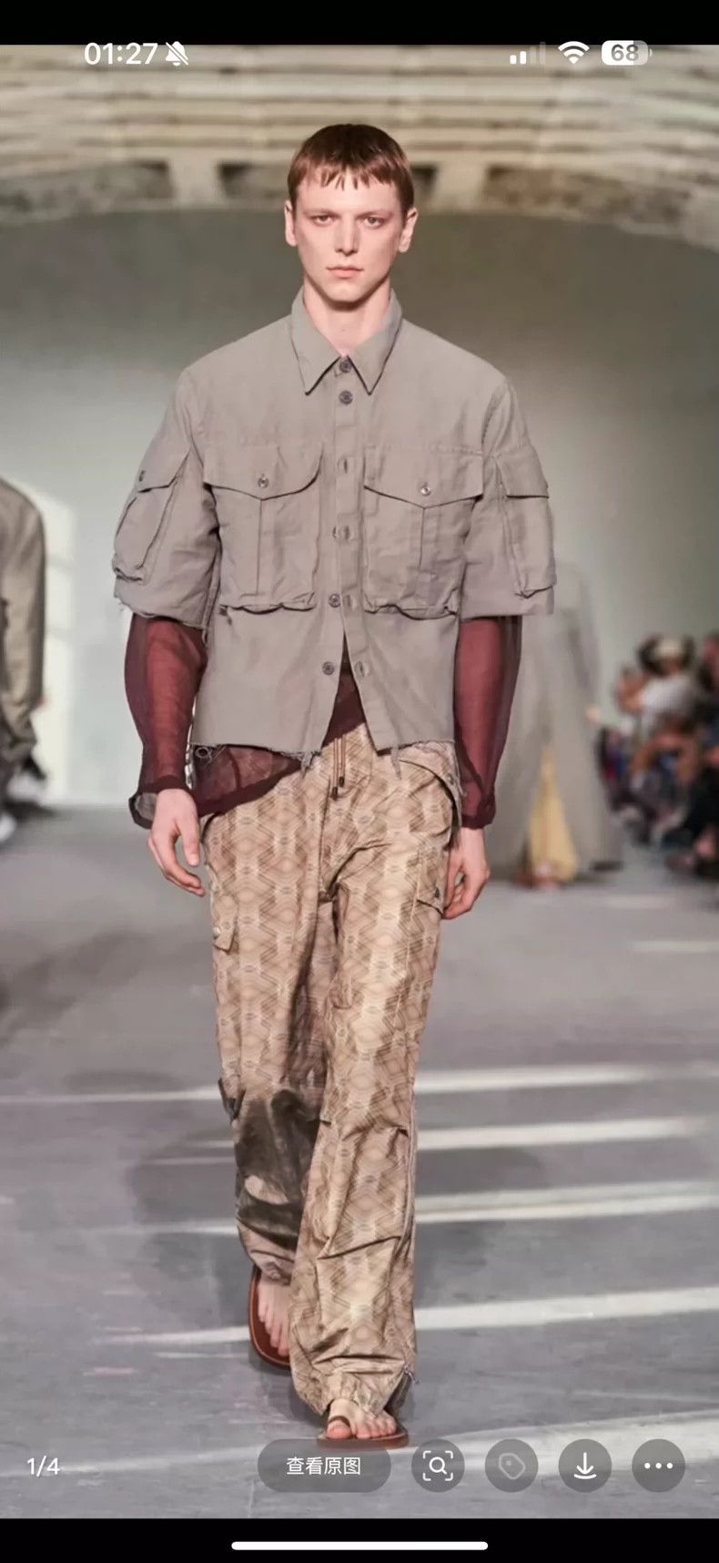 Dries Van Noten dries van noten Make old shirts with short sleeves 2503-Nex Size US L / EU 52-54 / 3 - 7 Thumbnail