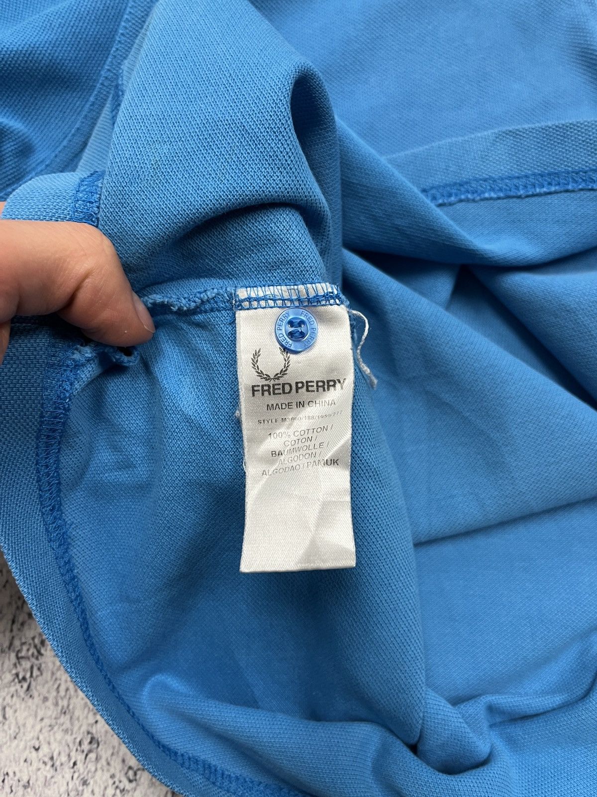 Fred Perry Fred Perry Polo Shirt Blue Yellow Casual Streetwear Hype Size US L / EU 52-54 / 3 - 11 Thumbnail