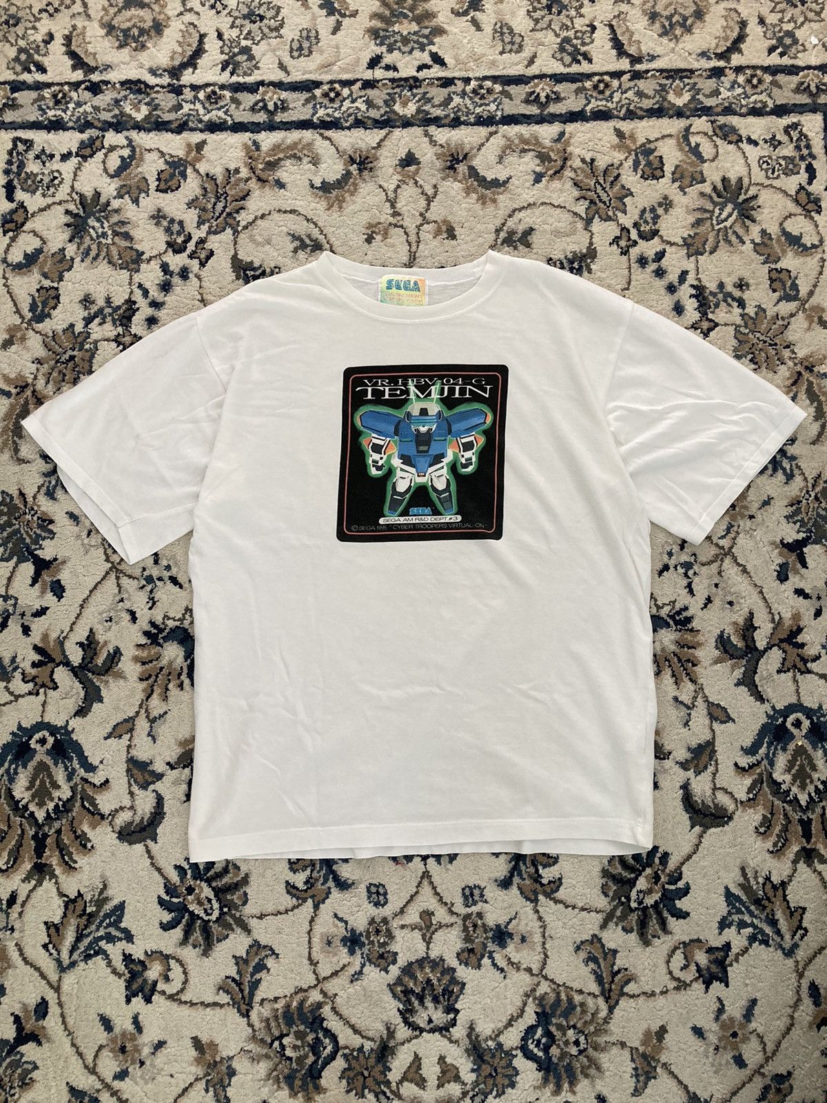 Playstation × Vintage Vintage 1995 Sega Virtual On: Cyber Troopers Size US XL / EU 56 / 4 - 1 Thumbnail