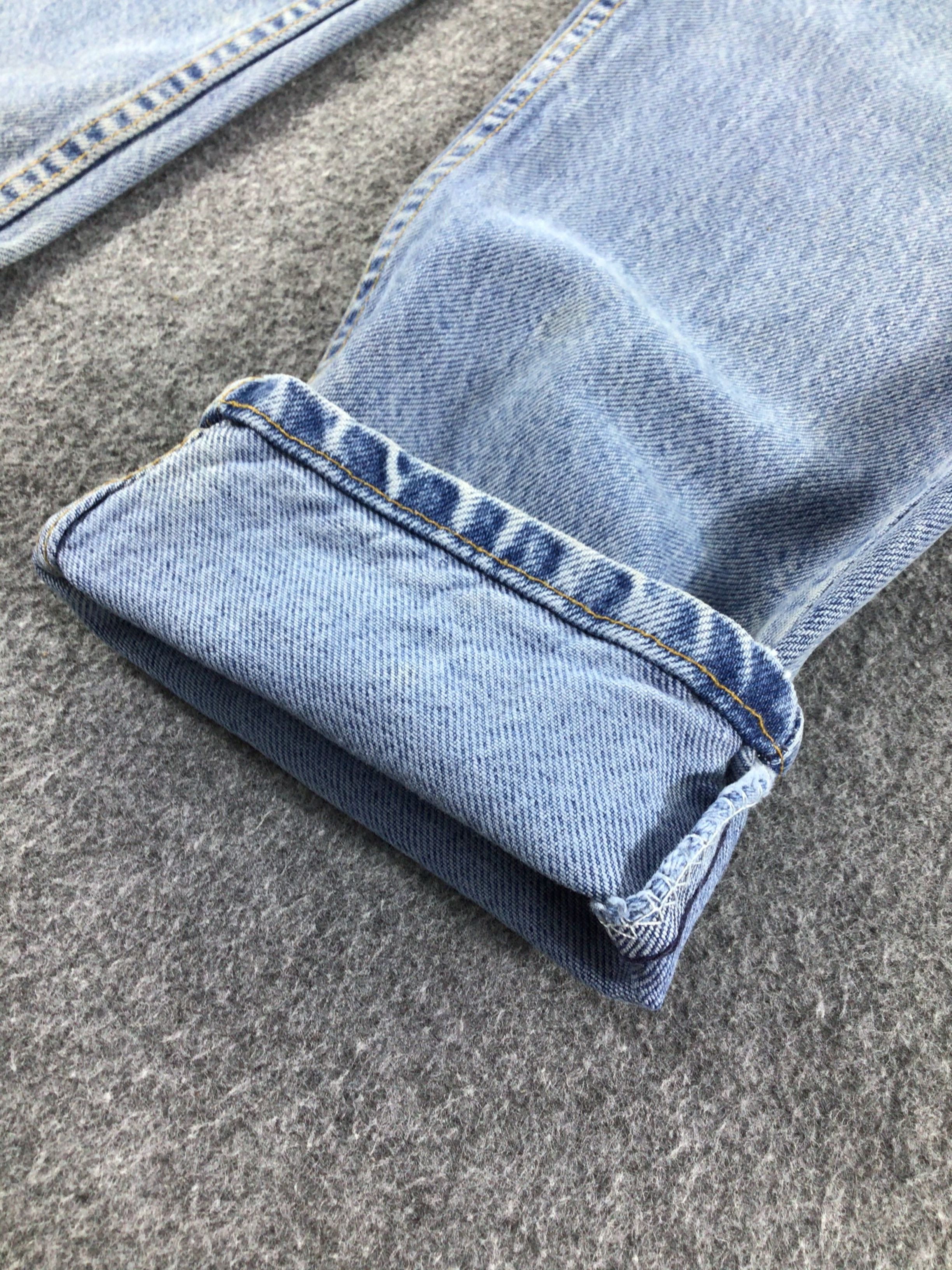 Levi's Vintage 90s Levi's 521 Jeans Medium Wash Denim KJ063 Size US 28 / EU 44 - 6 Thumbnail