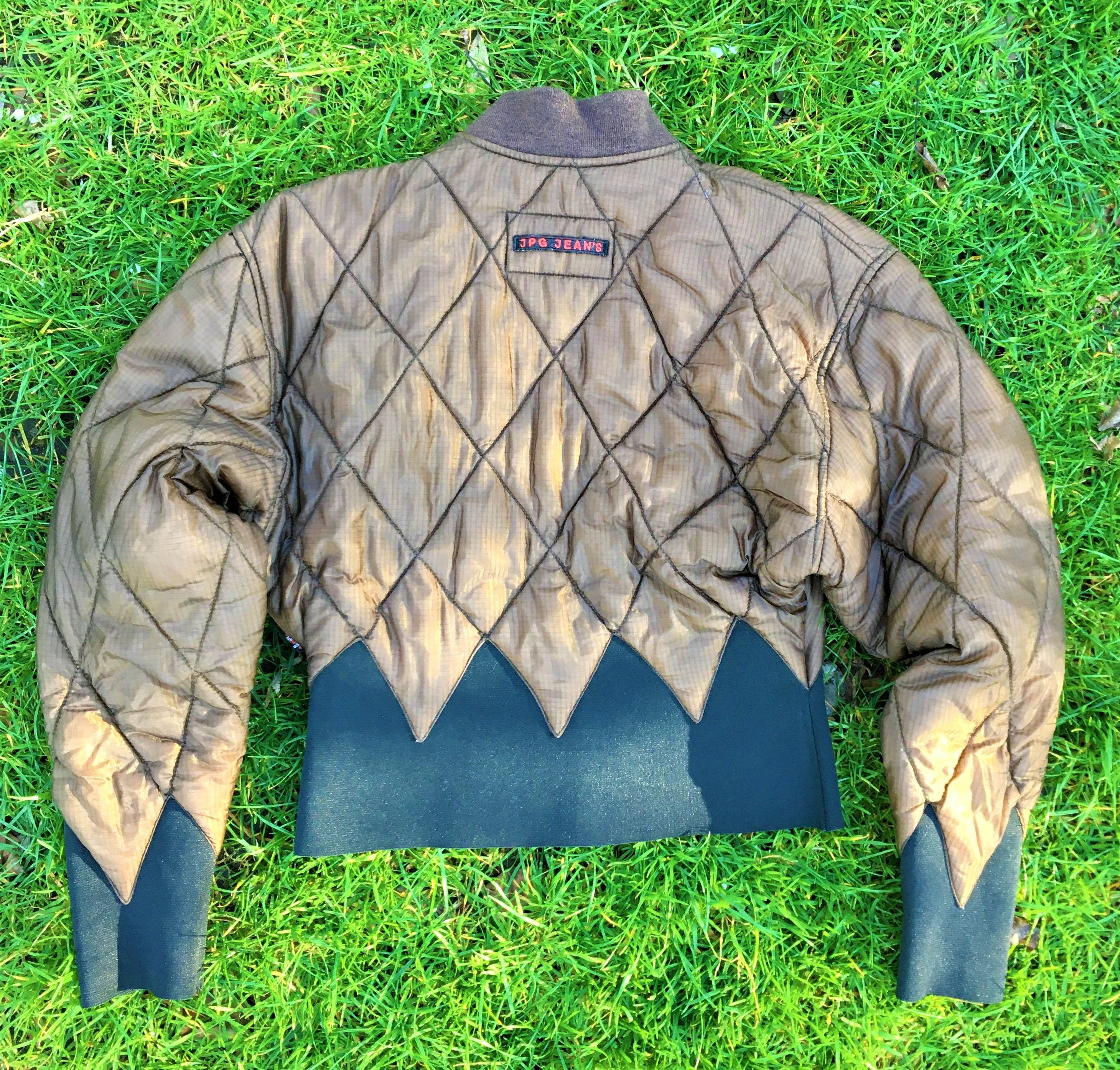 Jean Paul Gaultier Jean Paul Gaultier Green Bomber Fly Liner Pilot Coat Jacket Size L / US 10 / IT 46 - 2 Thumbnail