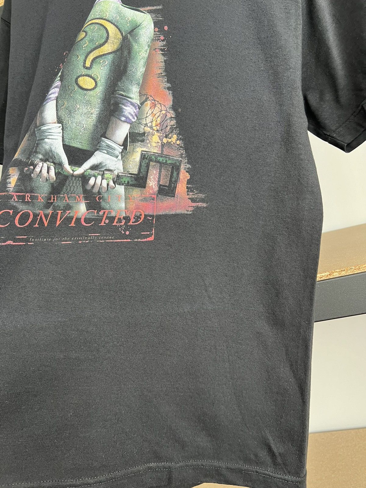 Playstation Vintage 2011 Batman Arkham City Riddler Video Game PS3 Dc Size US M / EU 48-50 / 2 - 11 Thumbnail
