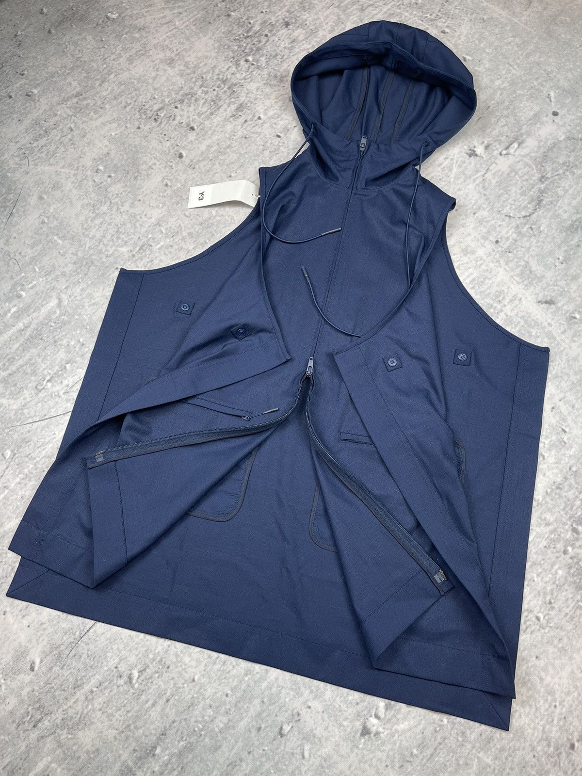 Y-3 unisex vest NEW YOHJI YAMAMOTO refined Japanese