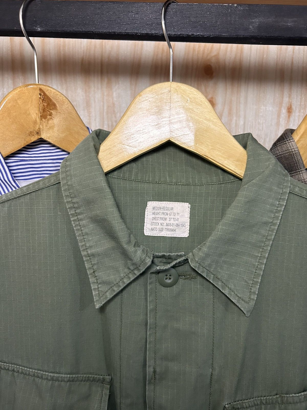 Vintage Vintage 60s Jungle Jacket Tropical Combat Slant Pocket Size US M / EU 48-50 / 2 - 3 Thumbnail