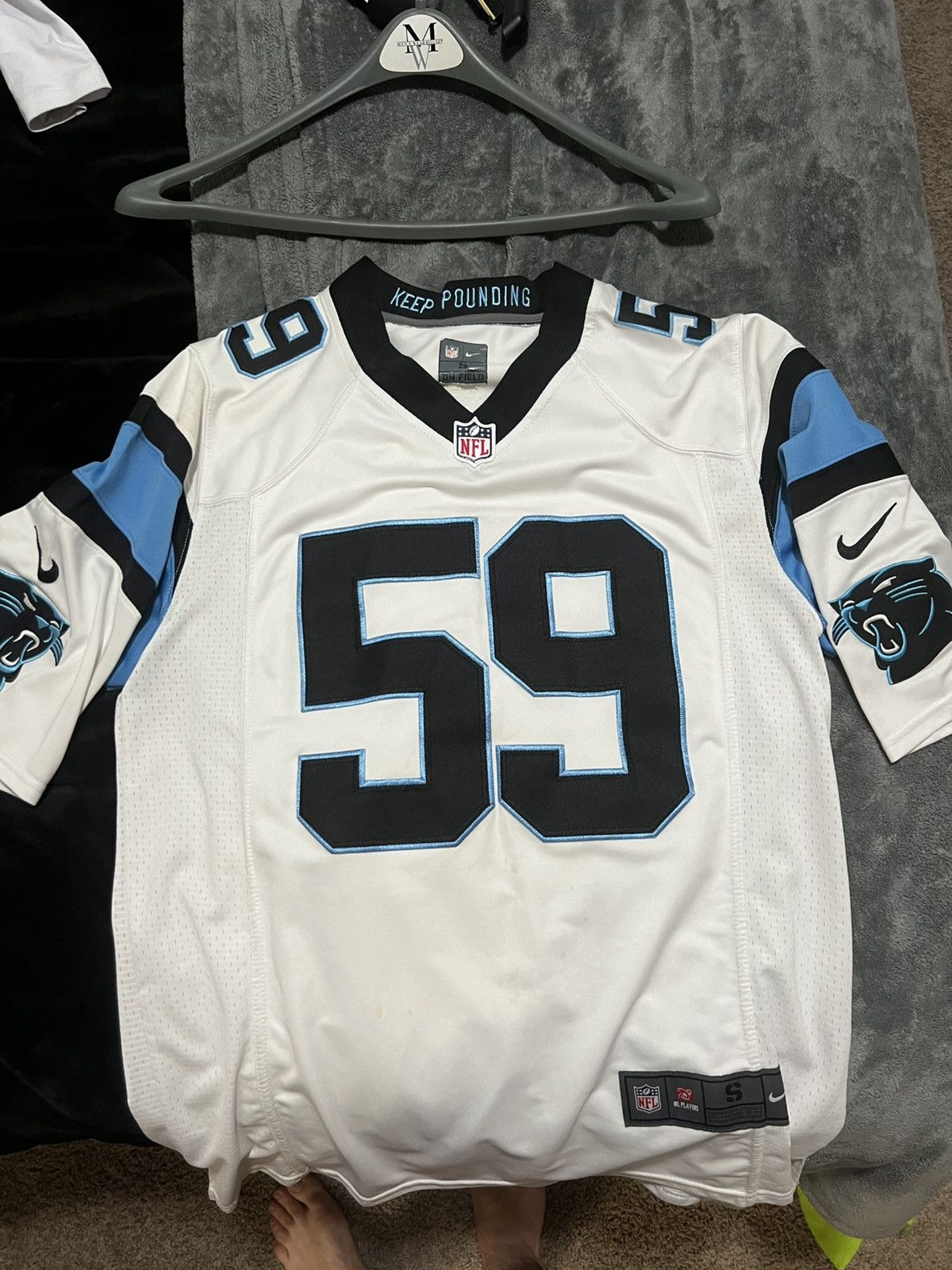 Nike Luke Kuechly Jersey - Carolina Panthers Home - Small Size US S / EU 44-46 / 1 - 1 Thumbnail