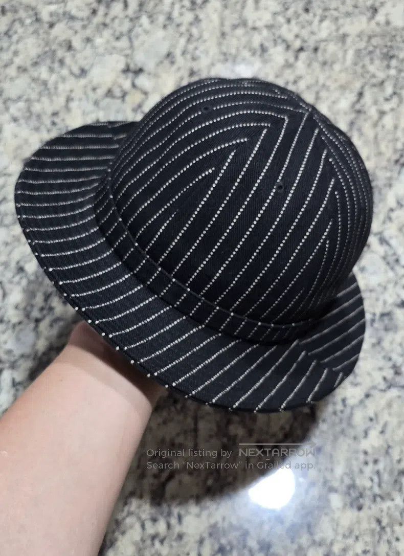 Other Iron Heart Black dyed fisherman's hat gift hat Size ONE SIZE - 3 Thumbnail