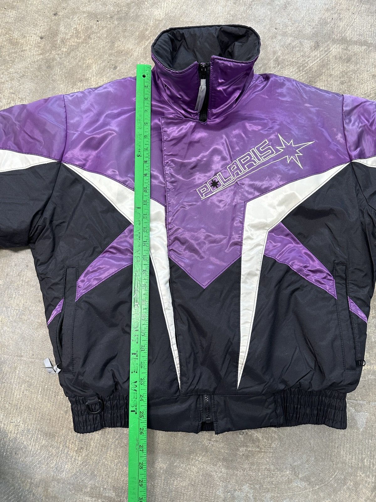 Vintage Vintage 80s 90s Motorcycle Snowmobile Polaris Satin Jacket Size US L / EU 52-54 / 3 - 6 Thumbnail