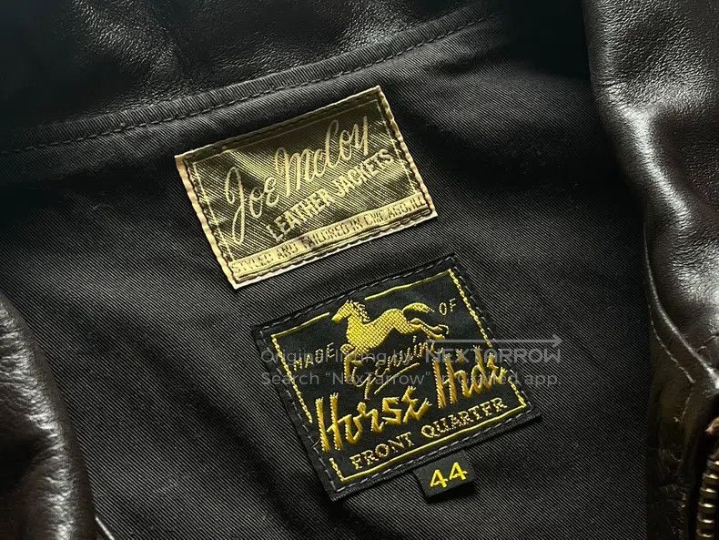 The Real McCoy's The Real McCoys Nissan horseskin leather jacket Size US XL / EU 56 / 4 - 3 Thumbnail