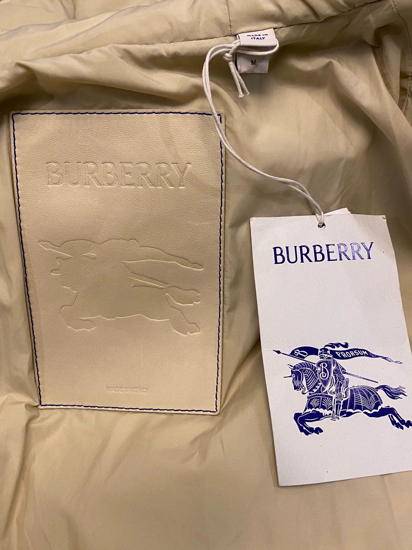 Burberry Burberry Sheepskin Leather Down Parka S/M/L Horseferry 635g Size US M / EU 48-50 / 2 - 6 Thumbnail