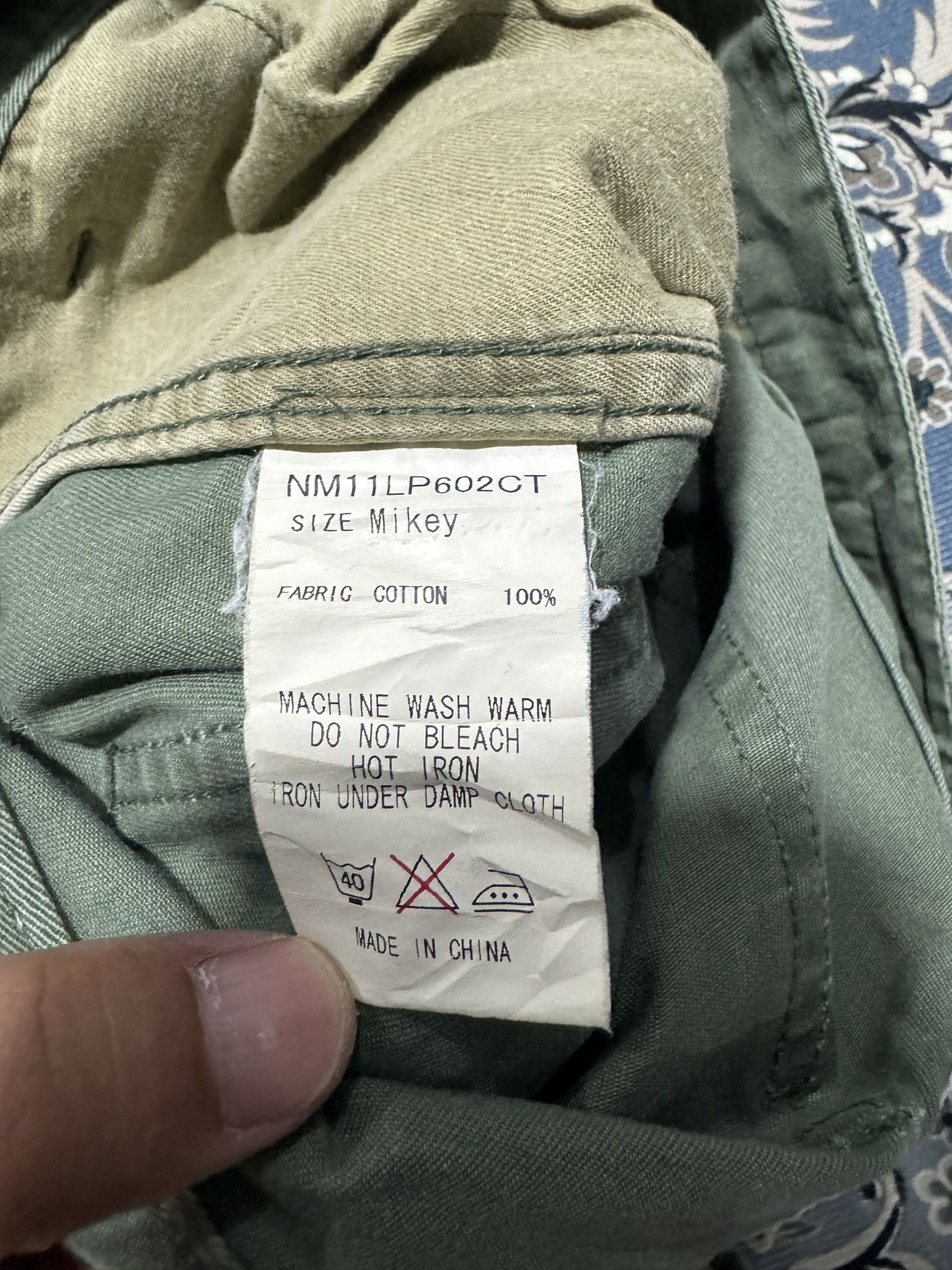 20471120 × Beauty Beast × NANO universe N.U.M Mikey by nano Universal US Army WWII Pants Size US 32 / EU 48 - 12 Thumbnail